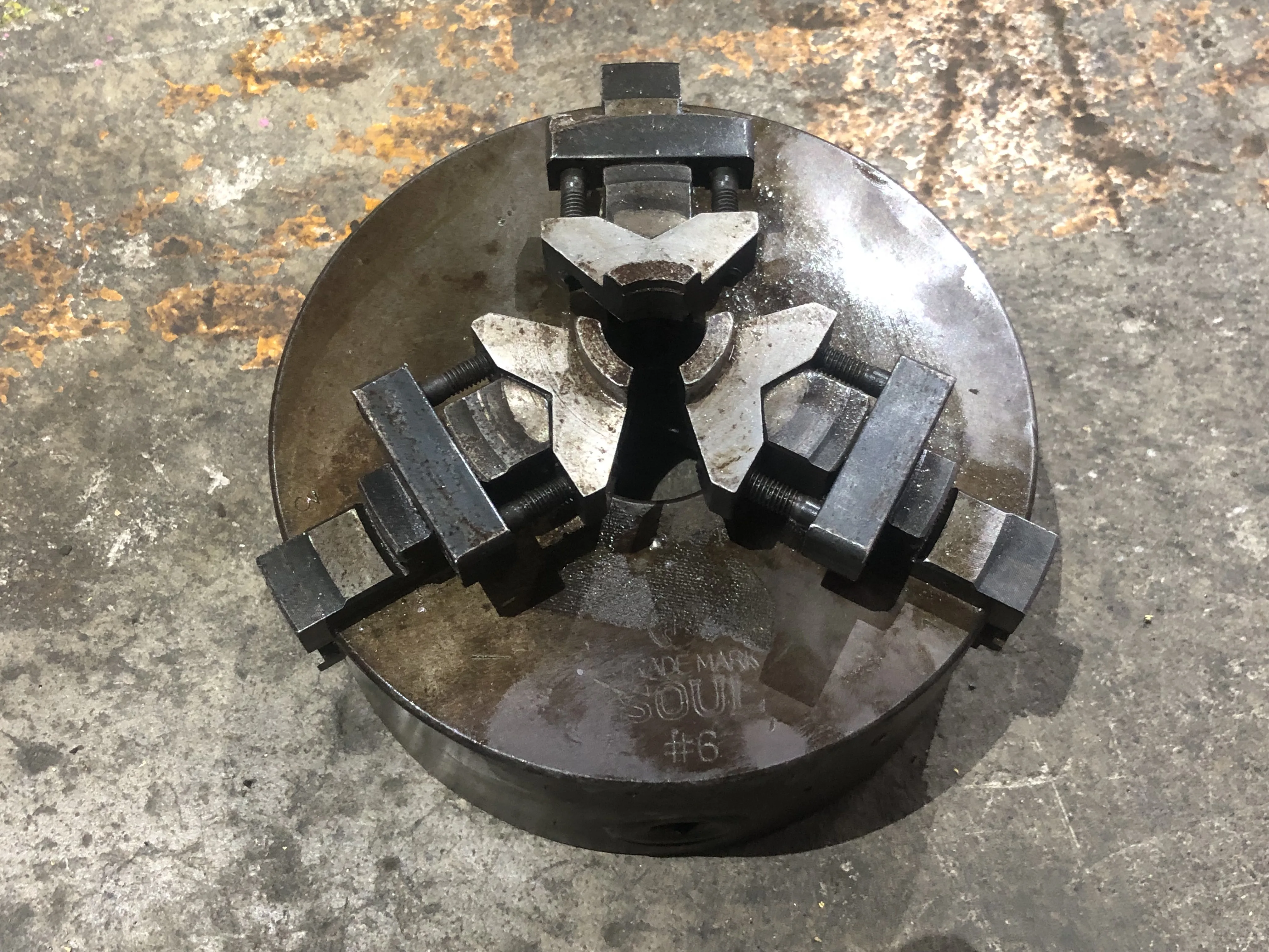 帝国チャック SOUL 3爪スクロールチャック φ165 / TEIKOKU CHUCK SOUL φ165 TE240055