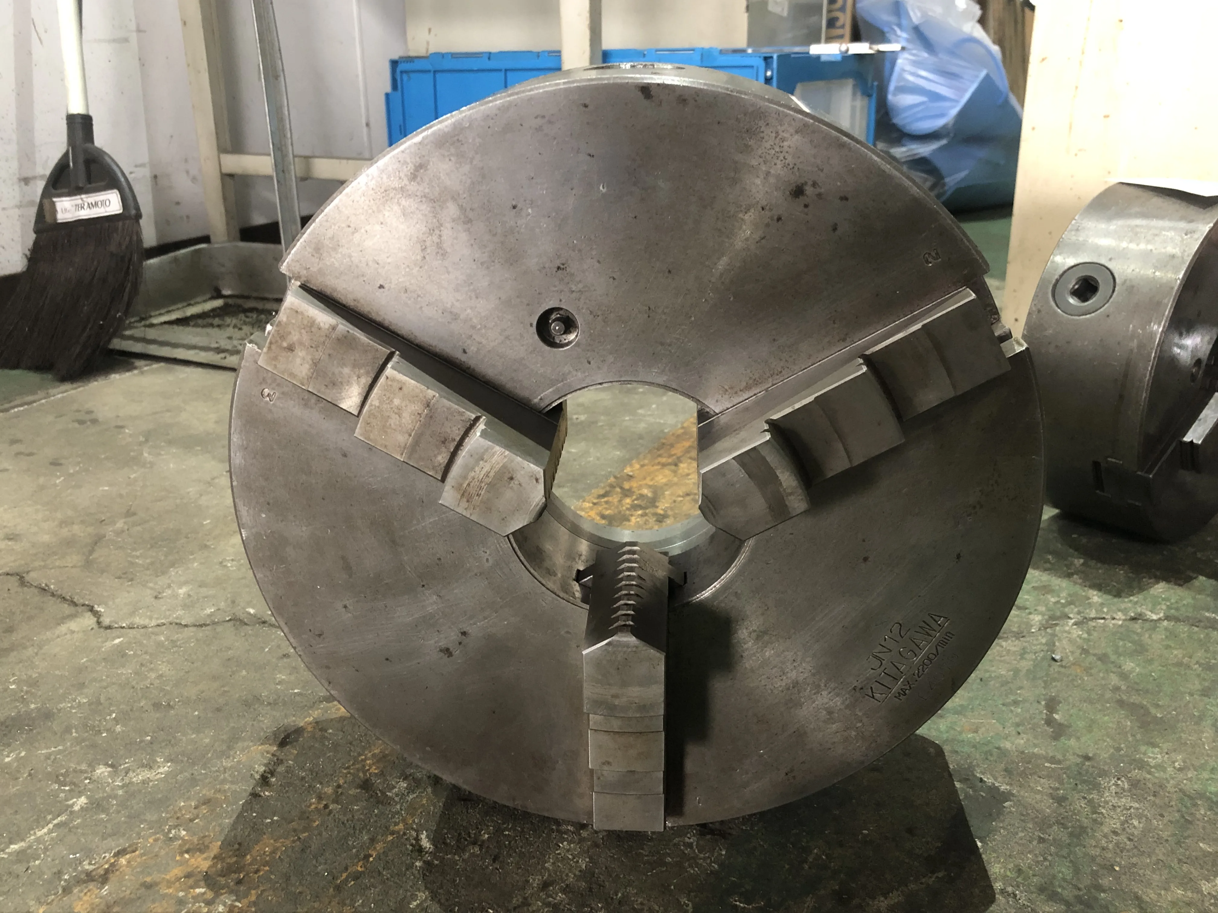 北川鉄工所 3爪スクロールチャック JN12 / KITAGAWA IRON WORKS JN12 TE240063