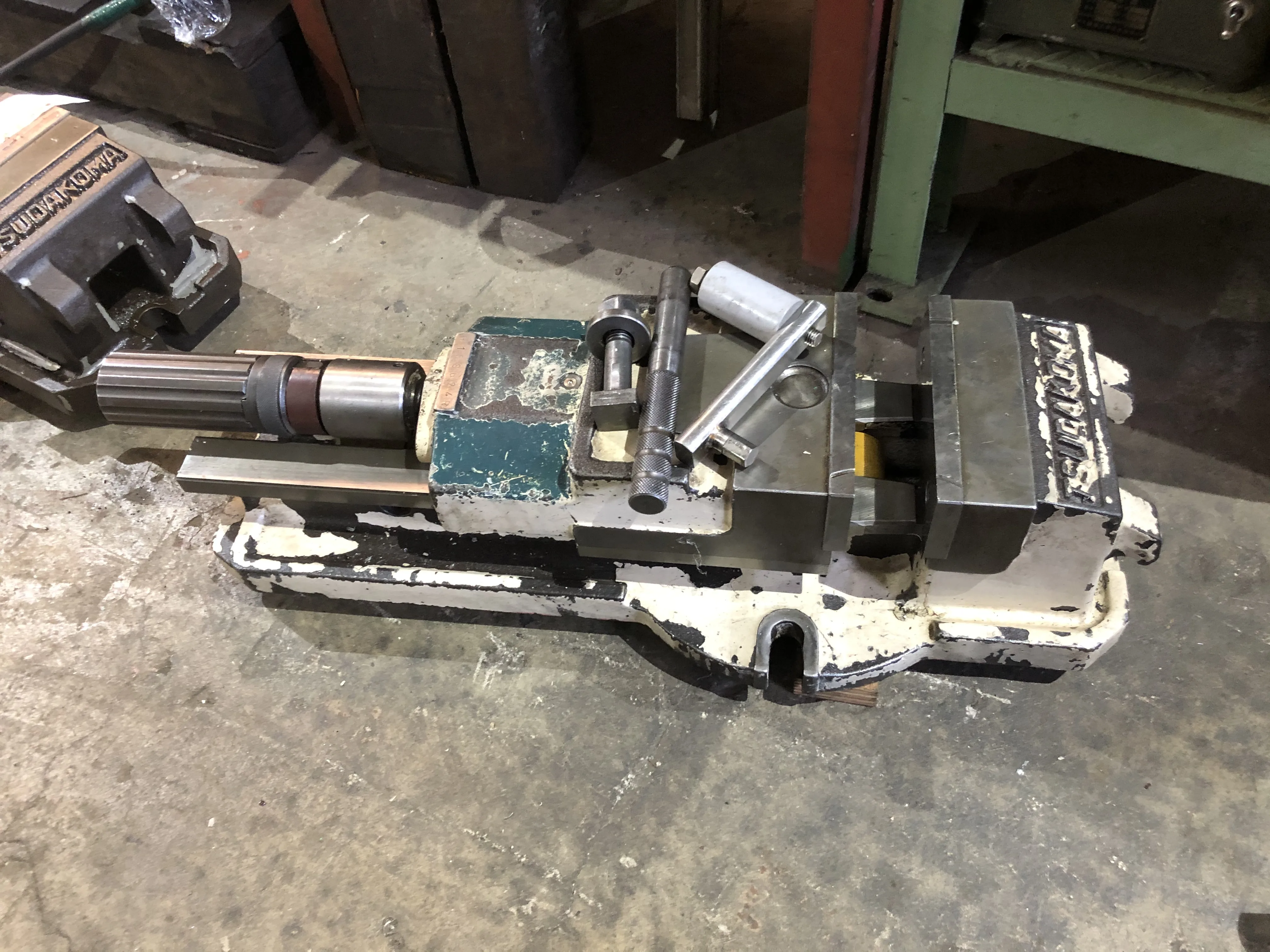 津田駒工業 油圧バイス / TSUDAKOMA Hydraulic Vise TF210025