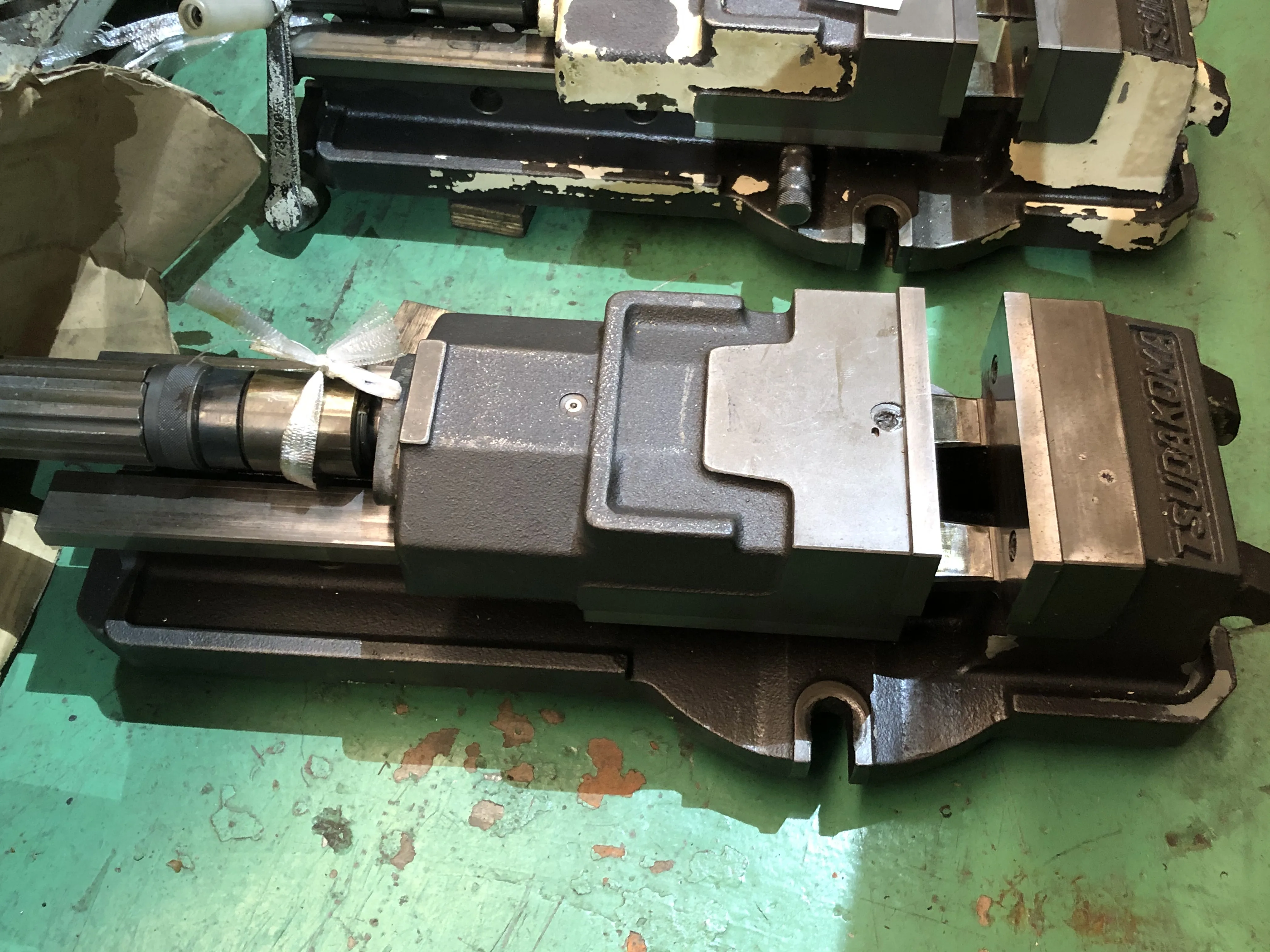 津田駒工業 油圧バイス / TSUDAKOMA Hydraulic Vise TF210029
