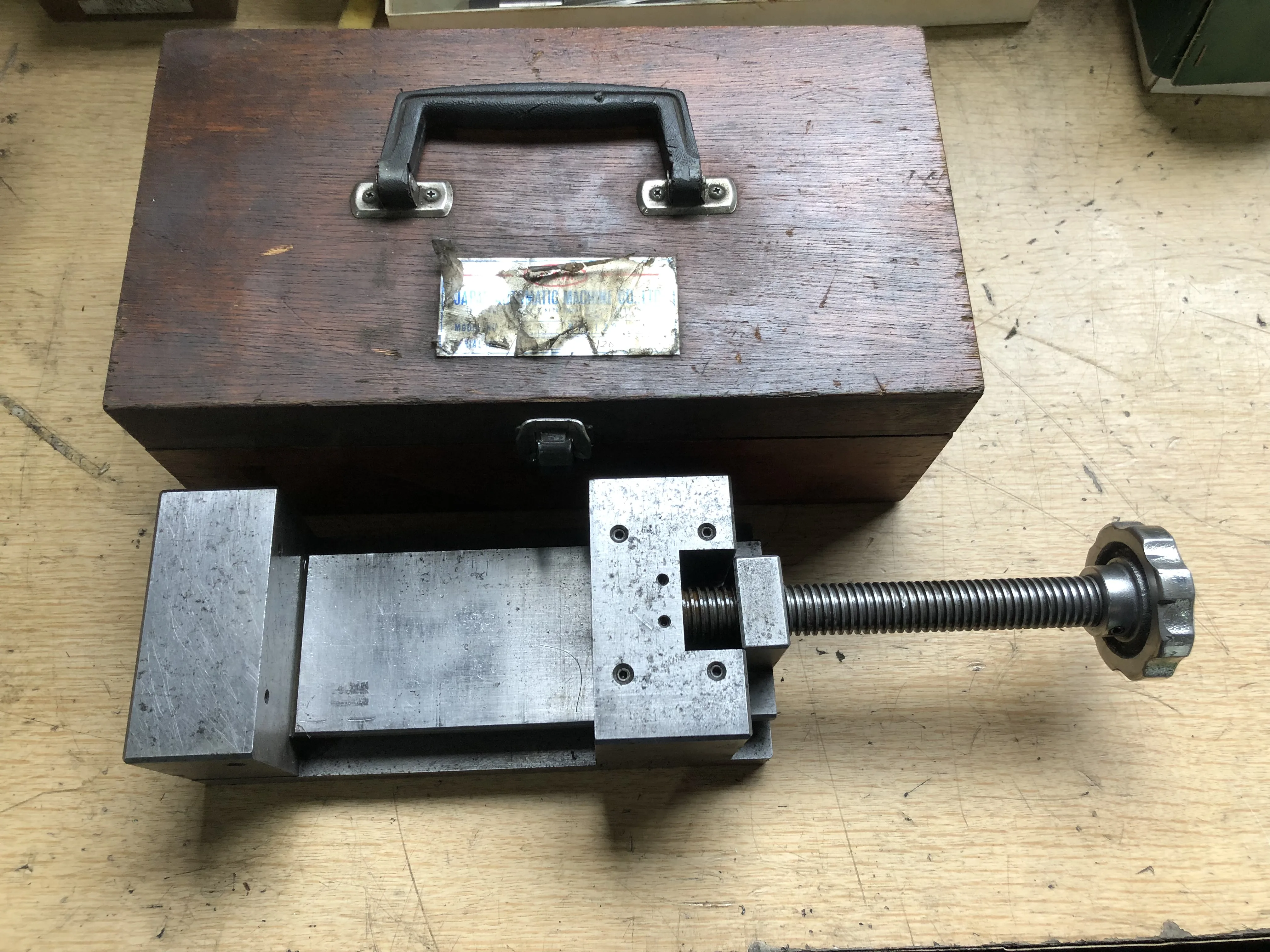日本オートマチック JAM 精密バイス NP-120 / JAPAN AUTOMATIC MACHINE Precision Vise NP-120 TF210059
