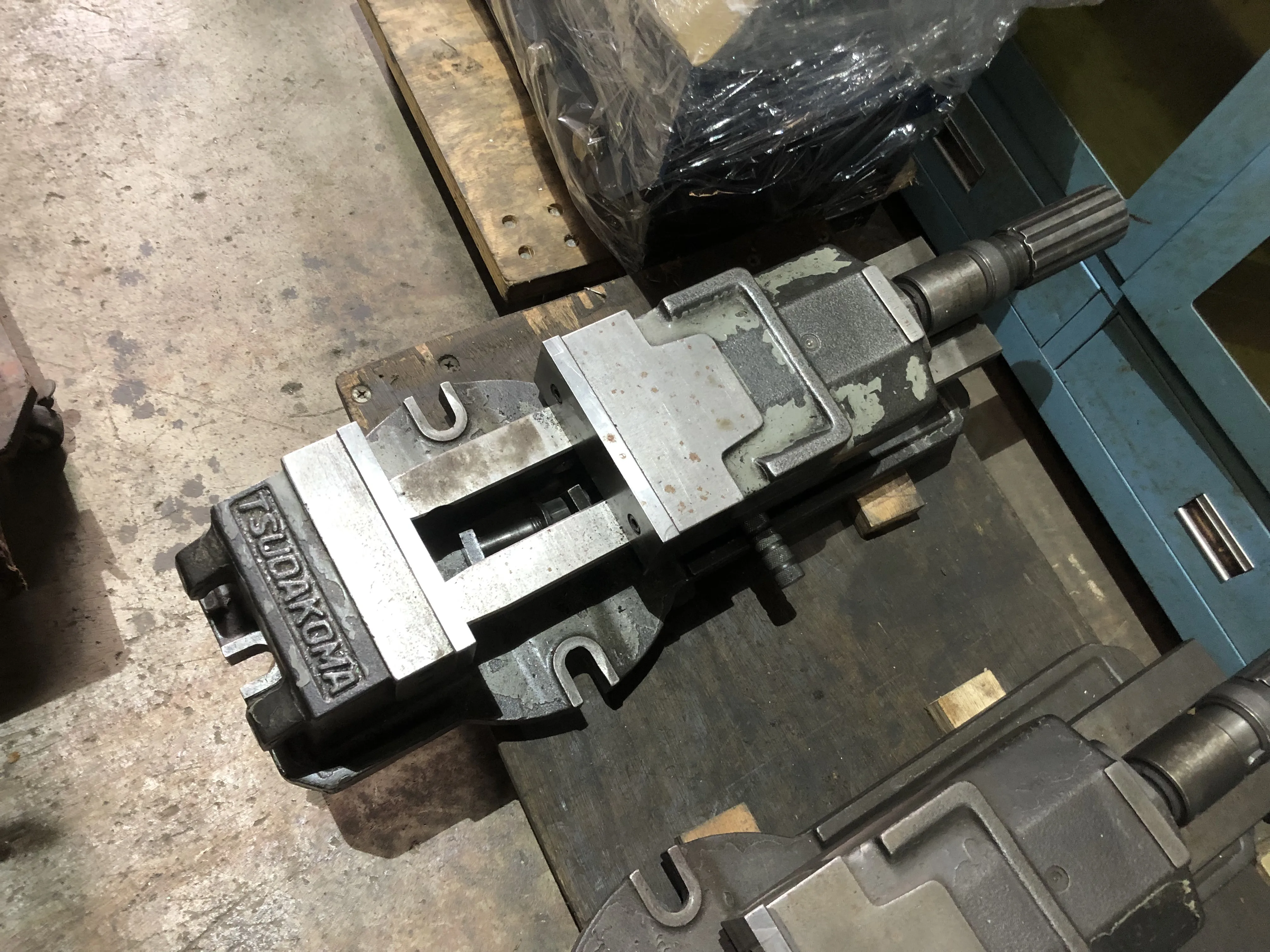 津田駒工業 油圧バイス / TSUDAKOMA Hydraulic Vise TF210060