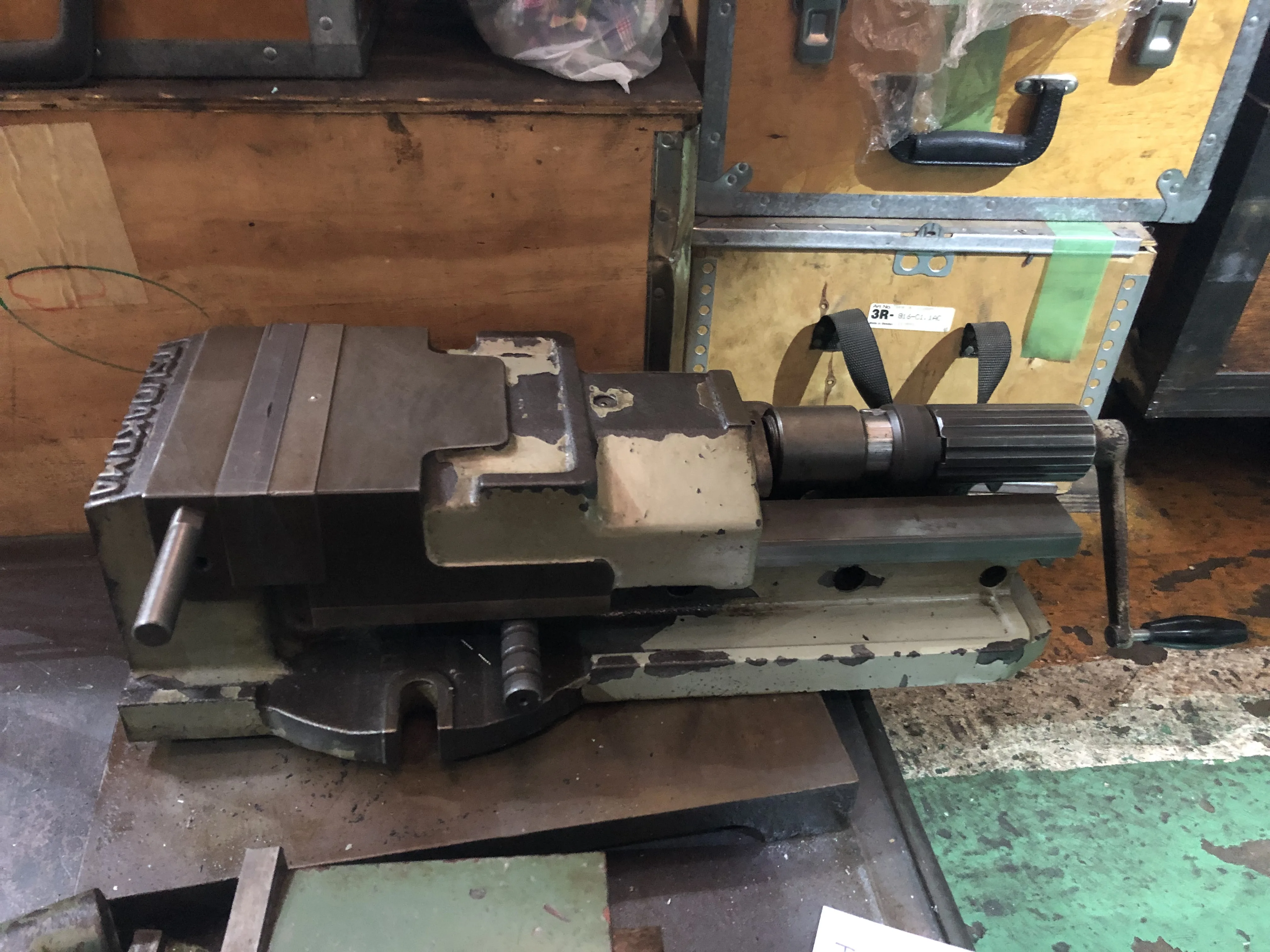 津田駒工業 油圧バイス / TSUDAKOMA Hydraulic Vise TF220025