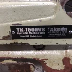 武田機械 油圧バイス TK-150HVS / TAKEDA MACHINE TOOLS Hydraulic Vise TK-150HVS TF230037