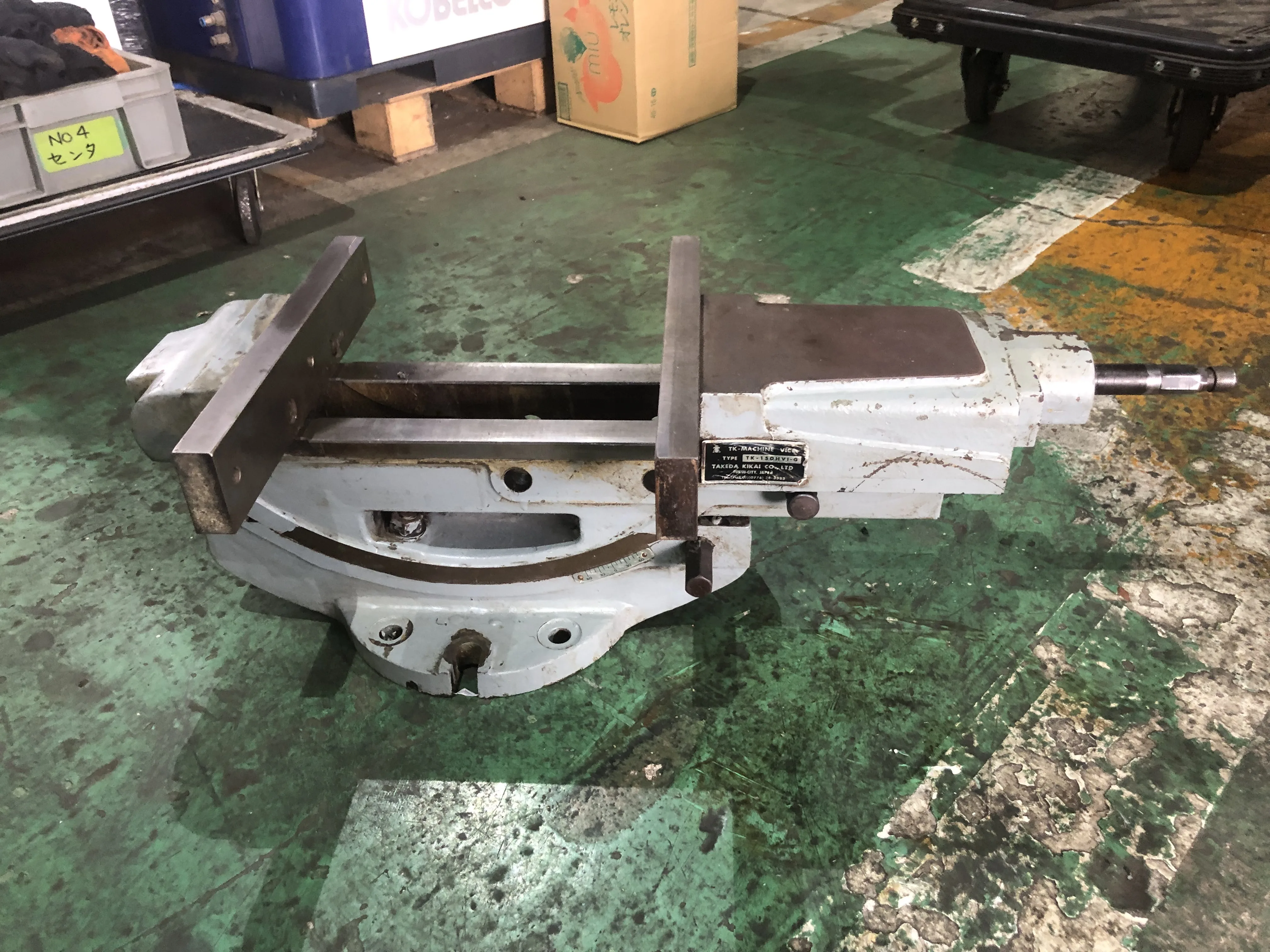 武田機械 傾斜油圧バイス TK-150HVI-G / TAKEDA MACHINE TOOLS TK-150HVI-G TF240089