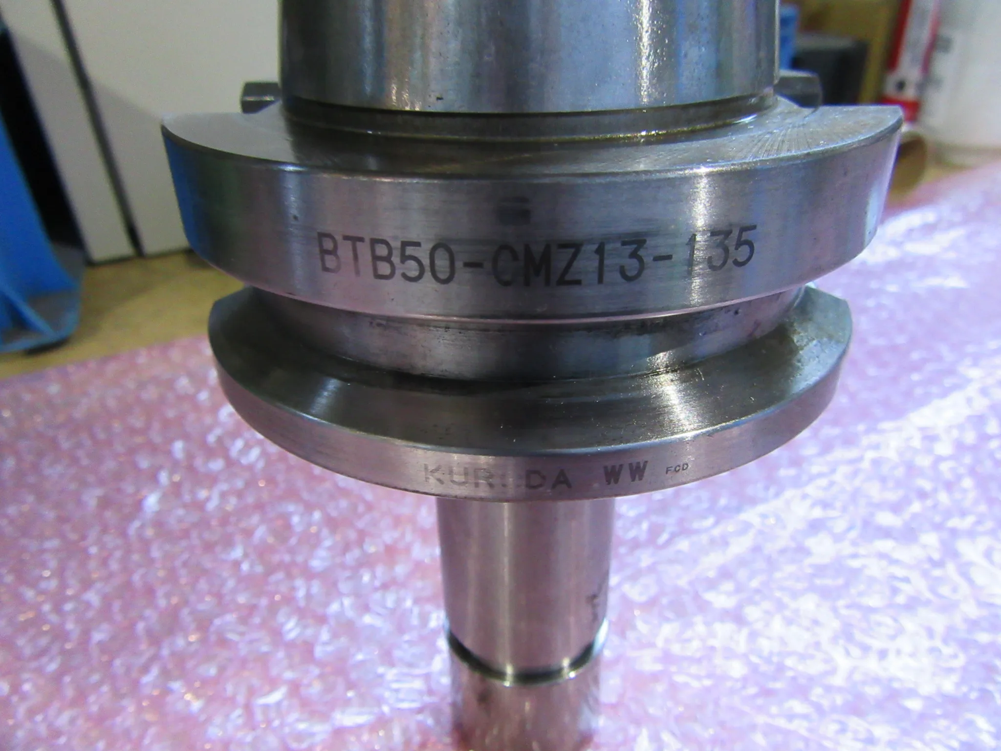 黒田精工 KKS BT50 BTB50-CMZ13-135 / KURODA PRECISION INDUSTRIES BT50 Precision Small Diameter Milling Chuck BTB50-CMZ13-135 TG220113