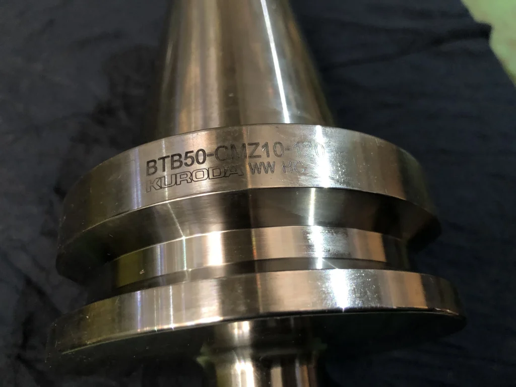 黒田精工 KKS BTB50 BTB50-CMZ10-120 / KURODA PRECISION INDUSTRIES BT50 Precision Small Diameter Milling Chuck BTB50-CMZ10-120 TG230008