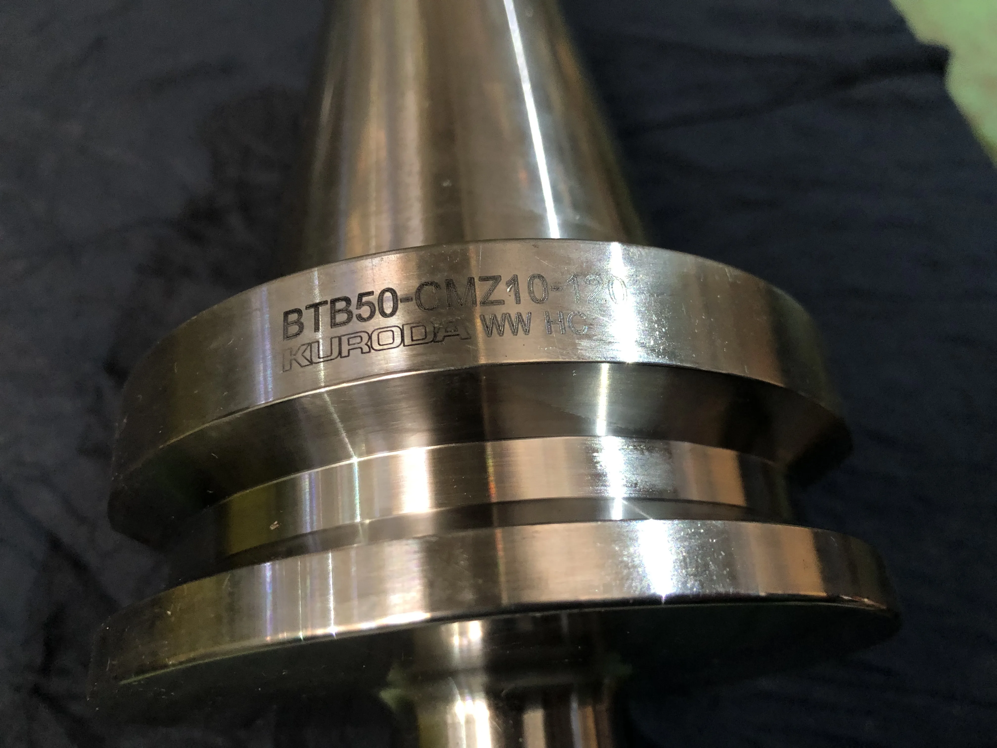 黒田精工 KKS BTB50 BTB50-CMZ10-120 / KURODA PRECISION INDUSTRIES BT50 Precision Small Diameter Milling Chuck BTB50-CMZ10-120 TG230008