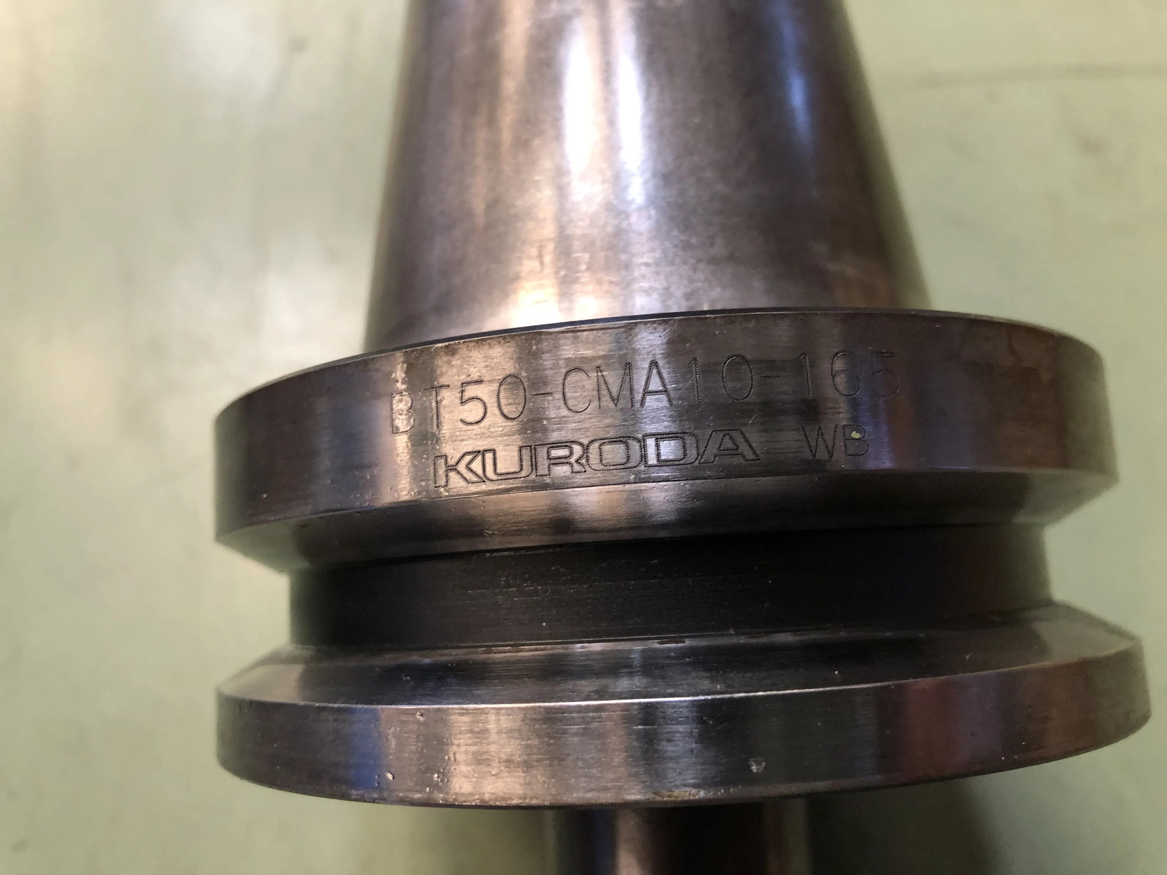KURODA WINWELL BT50 BT50-CMA10-165 / KURODA WINWELL BT50 Precision Small Diameter Milling Chuck BT50-CMA10-165 TG230012
