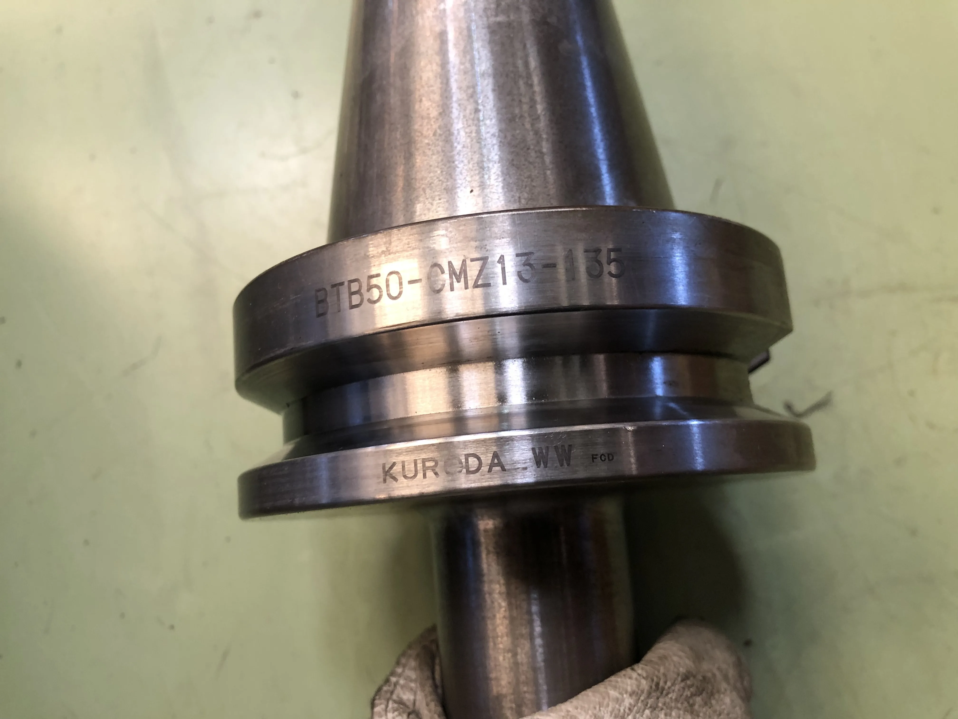 KURODA WINWELL BTB50 BTB50-CMZ13-135 / KURODA WINWELL BT50 Precision Small Diameter Milling Chuck BTB50-CMZ13-135 TG230014