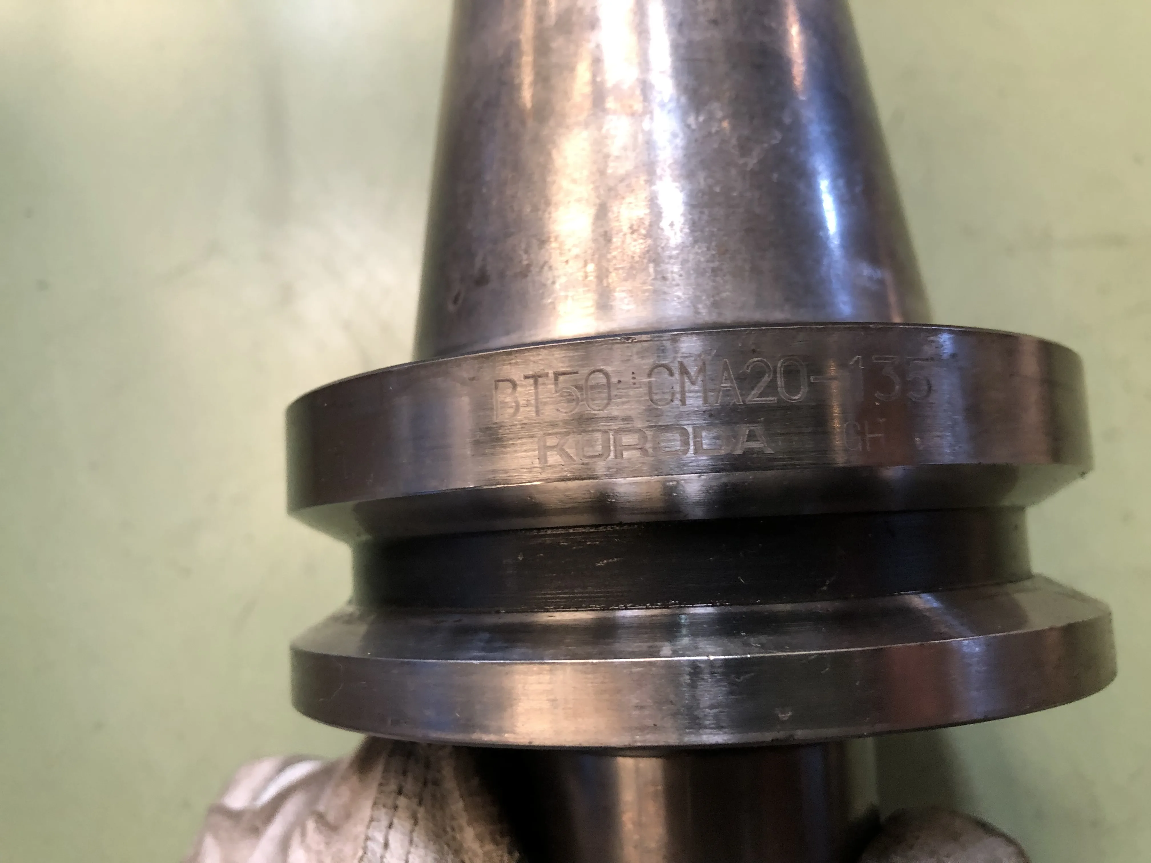 黒田精工 KKS BT50 BT50-CMA20-135 / KURODA PRECISION INDUSTRIES BT50 Precision Small Diameter Milling Chuck BT50-CMA20-135 TG230021