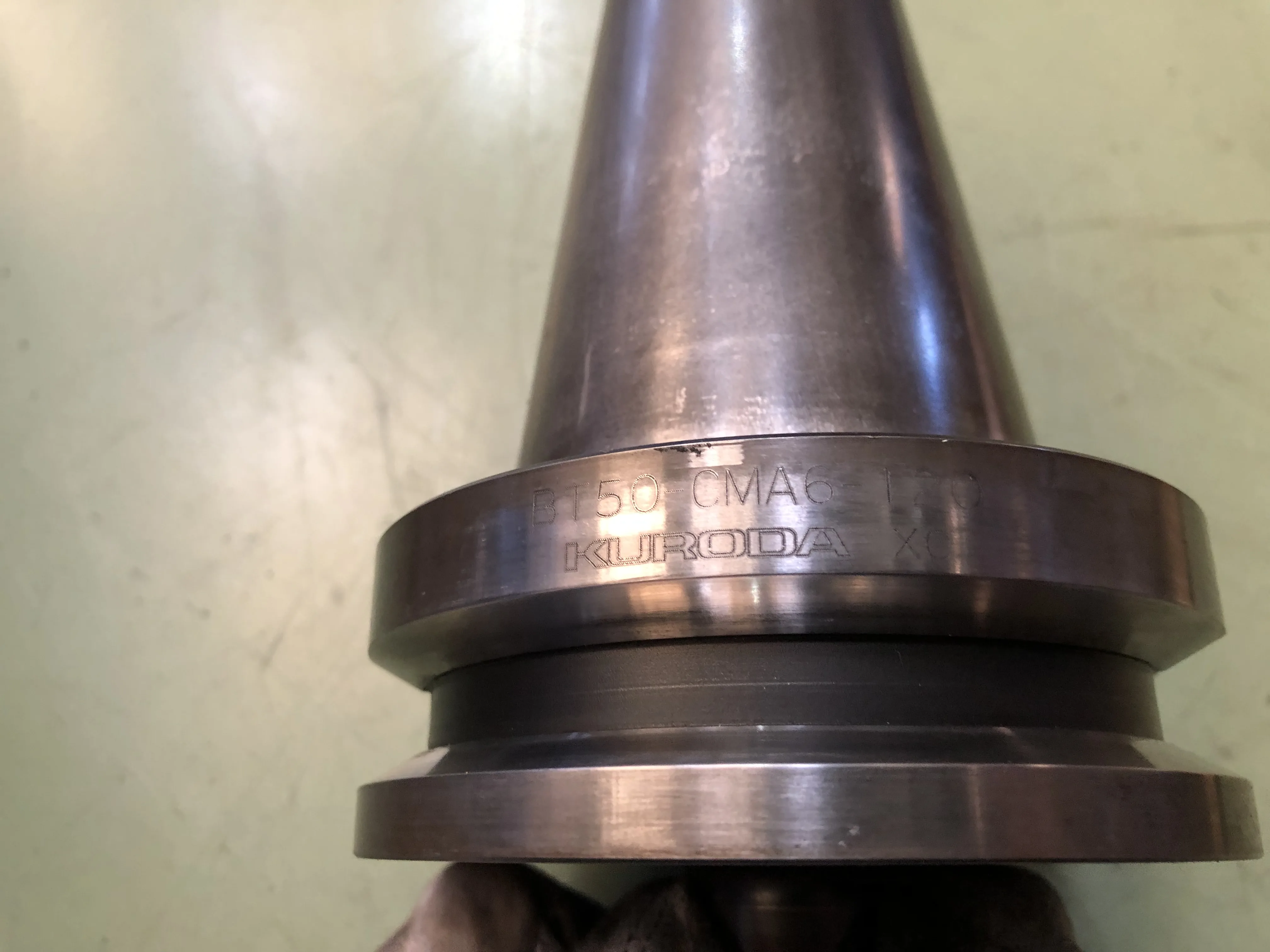 黒田精工 KKS BT50 BT50-CMA6-120 / KURODA PRECISION INDUSTRIES BT50 Precision Small Diameter Milling Chuck BT50-CMA6-120 TG230022