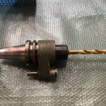 日研工作所 BT50 BT50-SLO40-160 / NIKKEN KOSAKUSHO WORKS BT50 Side Lock Oil-Hole Holder BT50-SLO40-160 TG230032