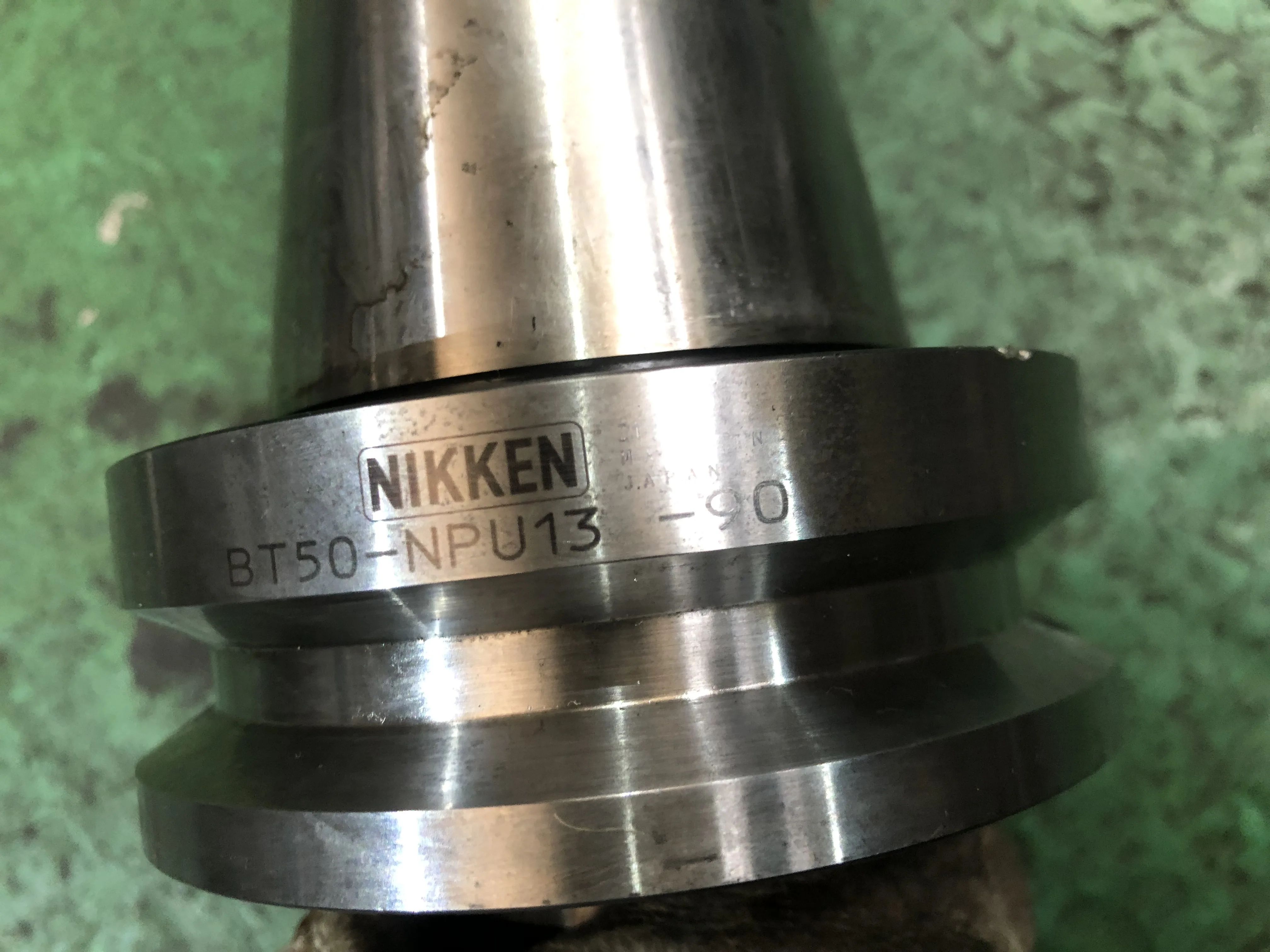日研工作所 BT50 BT50-NPU13-90 / NIKKEN KOSAKUSHO WORKS BT50 Keyless Drill Chuck BT50-NPU13-90 TG230072