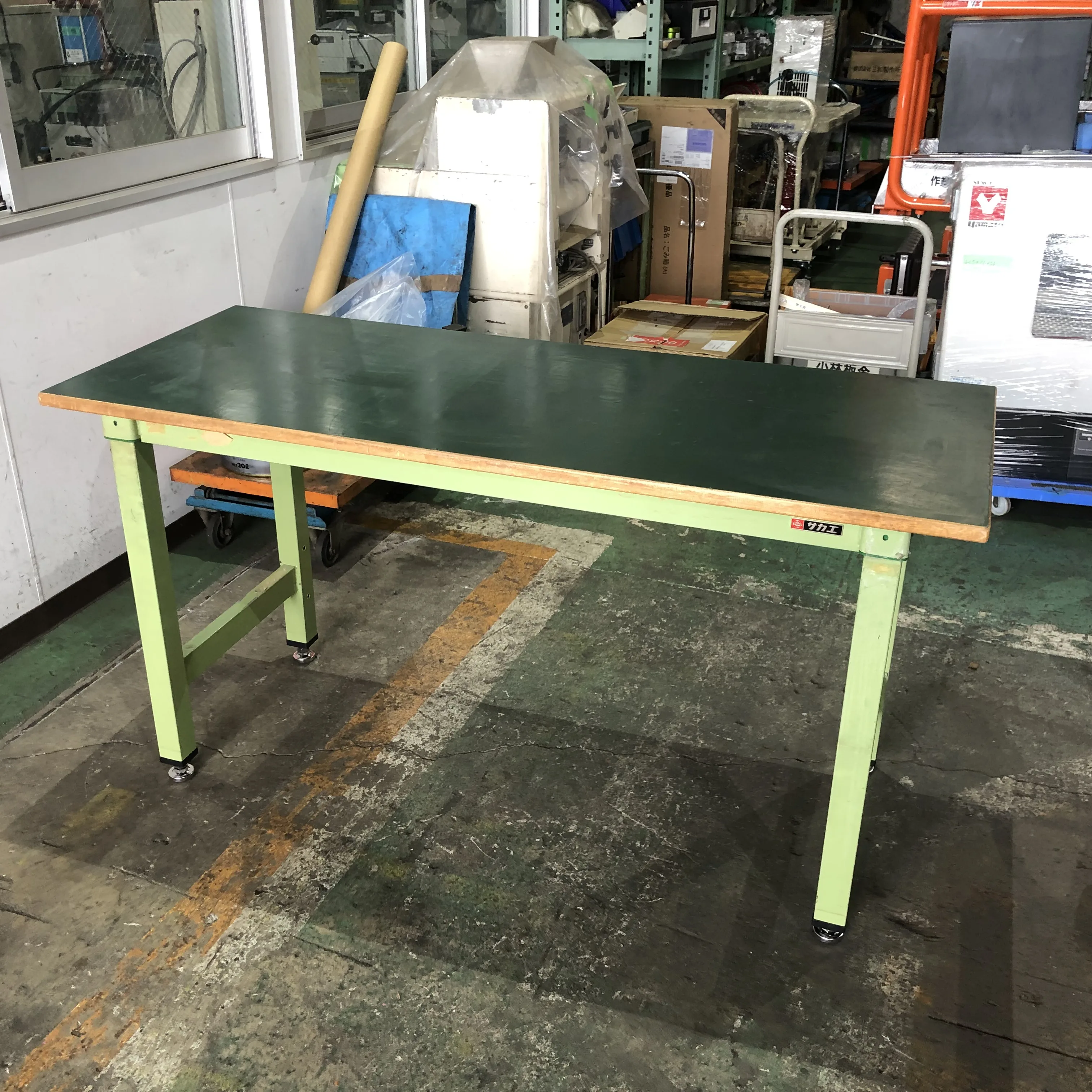サカエ 作業台 W600xD1500xH800mm / SAKAE Workbench W600xD1500xH800mm TH230087