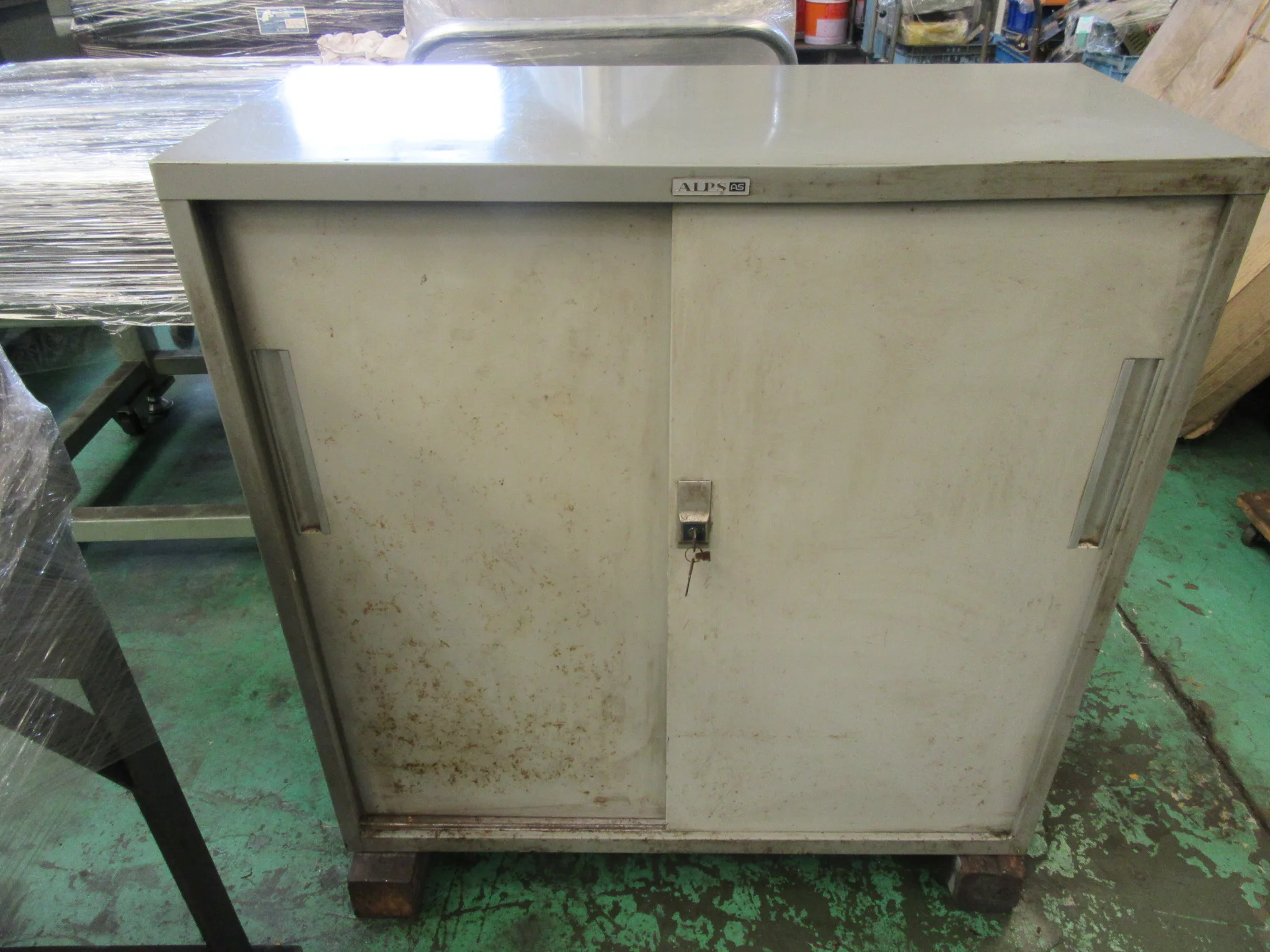 アルプススチール 棚 サイズ：W880xD400xH880ｍｍ / ALPS STEEL サイズ：W880xD400xH880ｍｍ TH250033