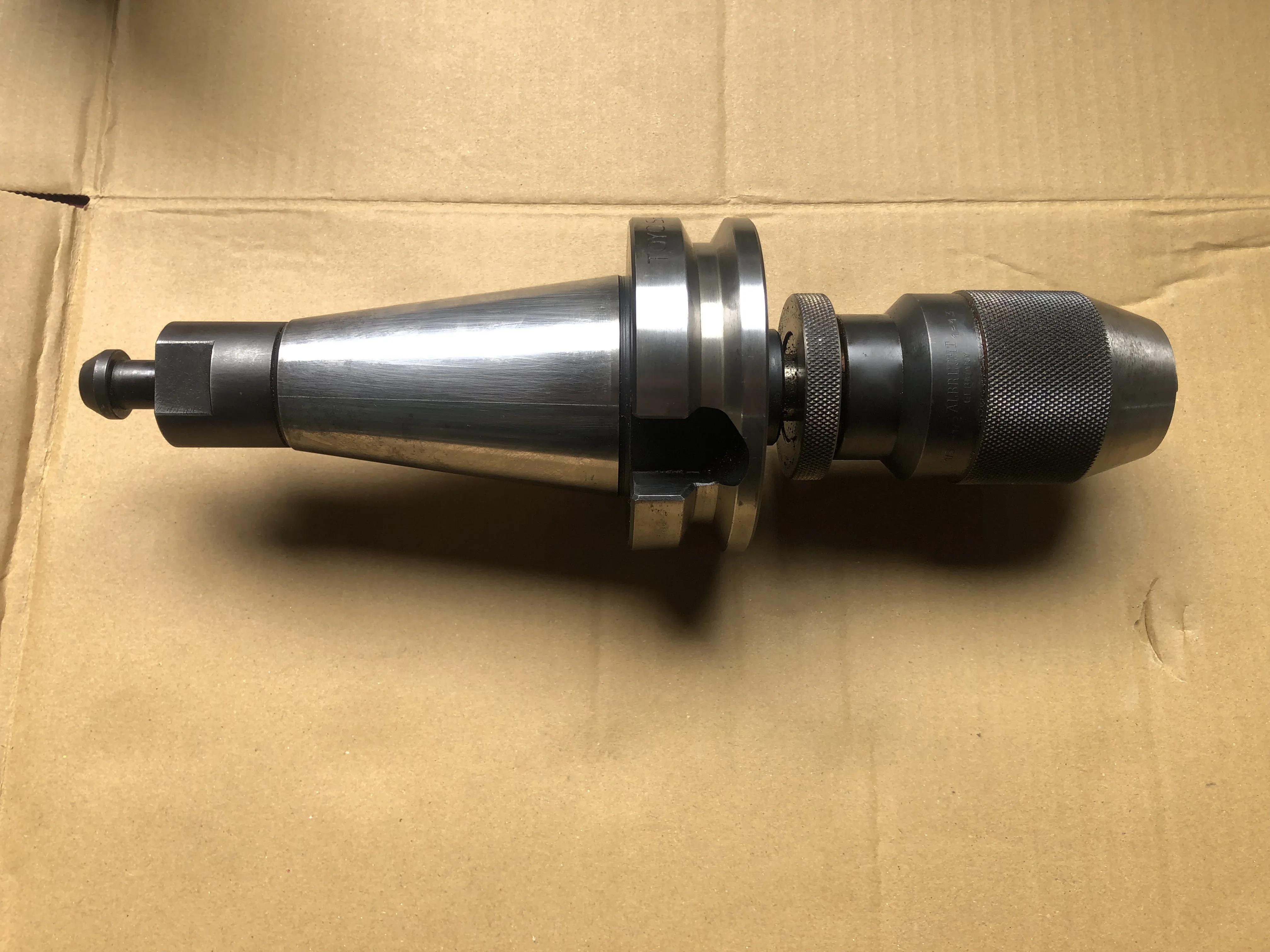 東洋精機 BT45NC用ドリルチャック BT45-JTA6-45 / TOYO SEIKI BT45 Jacobs Taper Arbor BT45-JTA6-45 TI230025