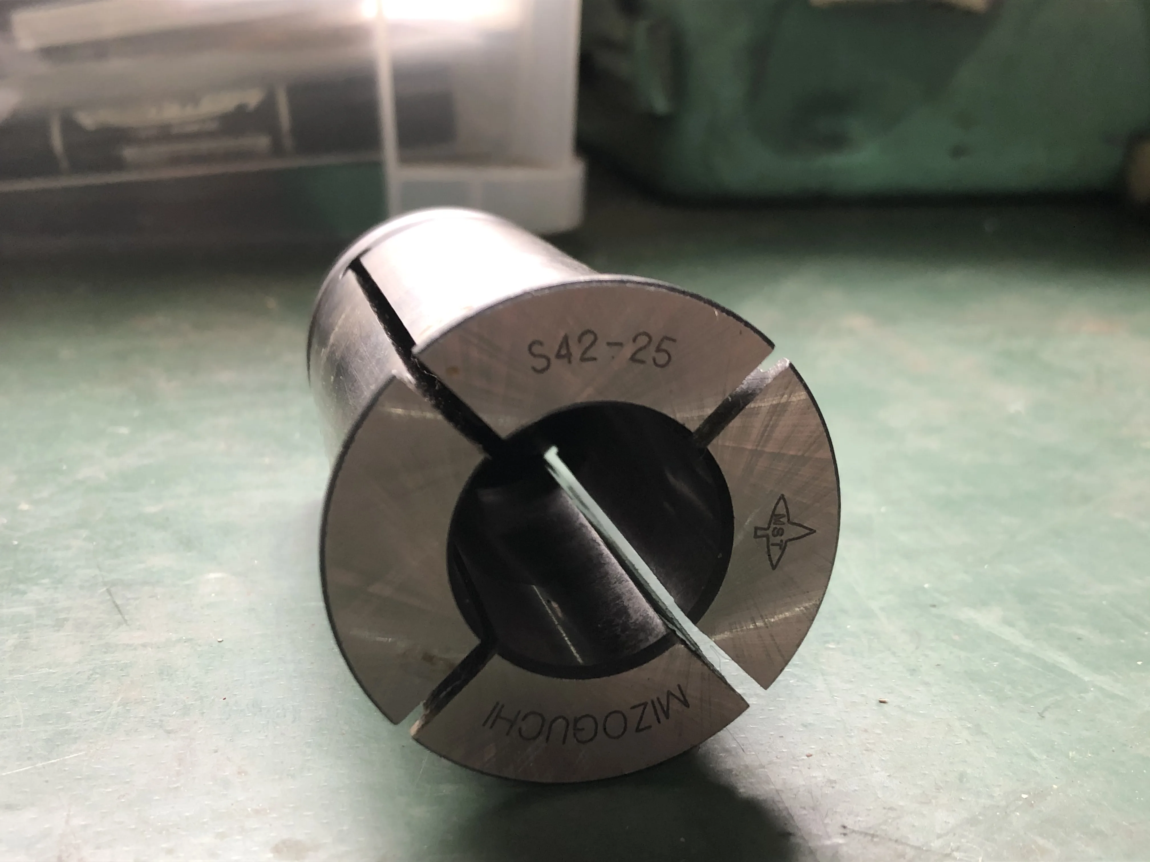 MST/溝口鉄工所 ストレートコレット S42-25 / MST CORPORATION Straight Collet S42-25