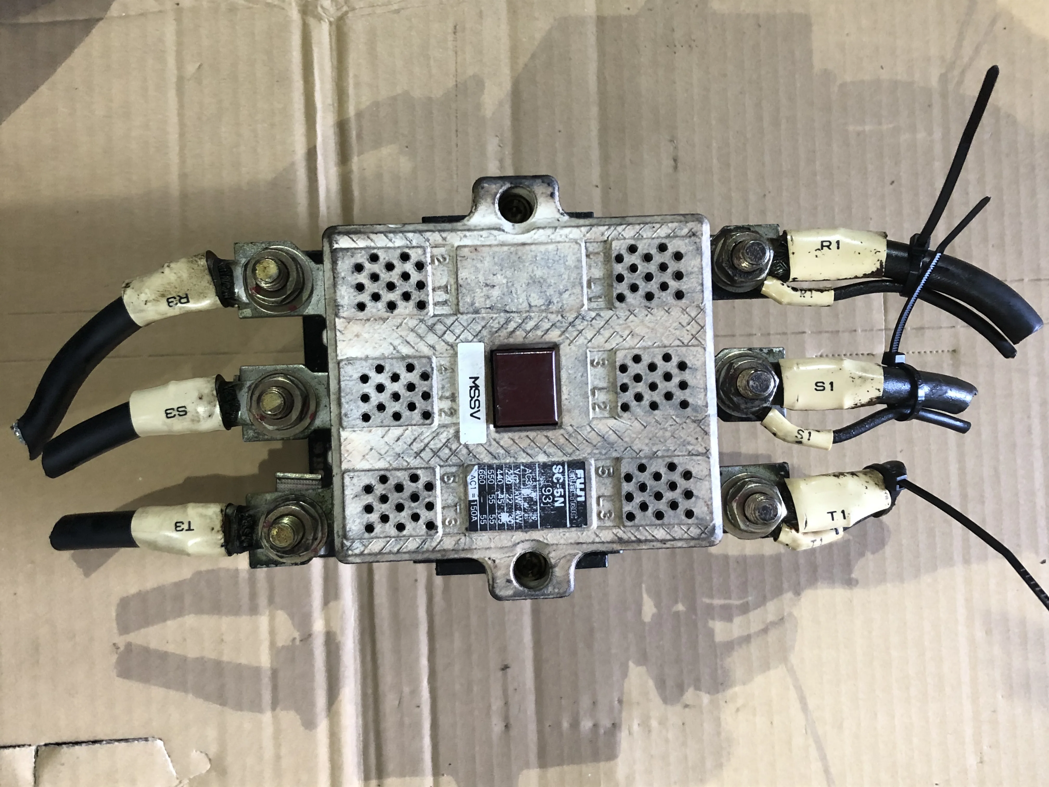 富士電機/富士電機製造 コンタクタ SC-5N / FUJI ELECTRIC (FE) Electromagnetic Contactor SC-5N TJ210458