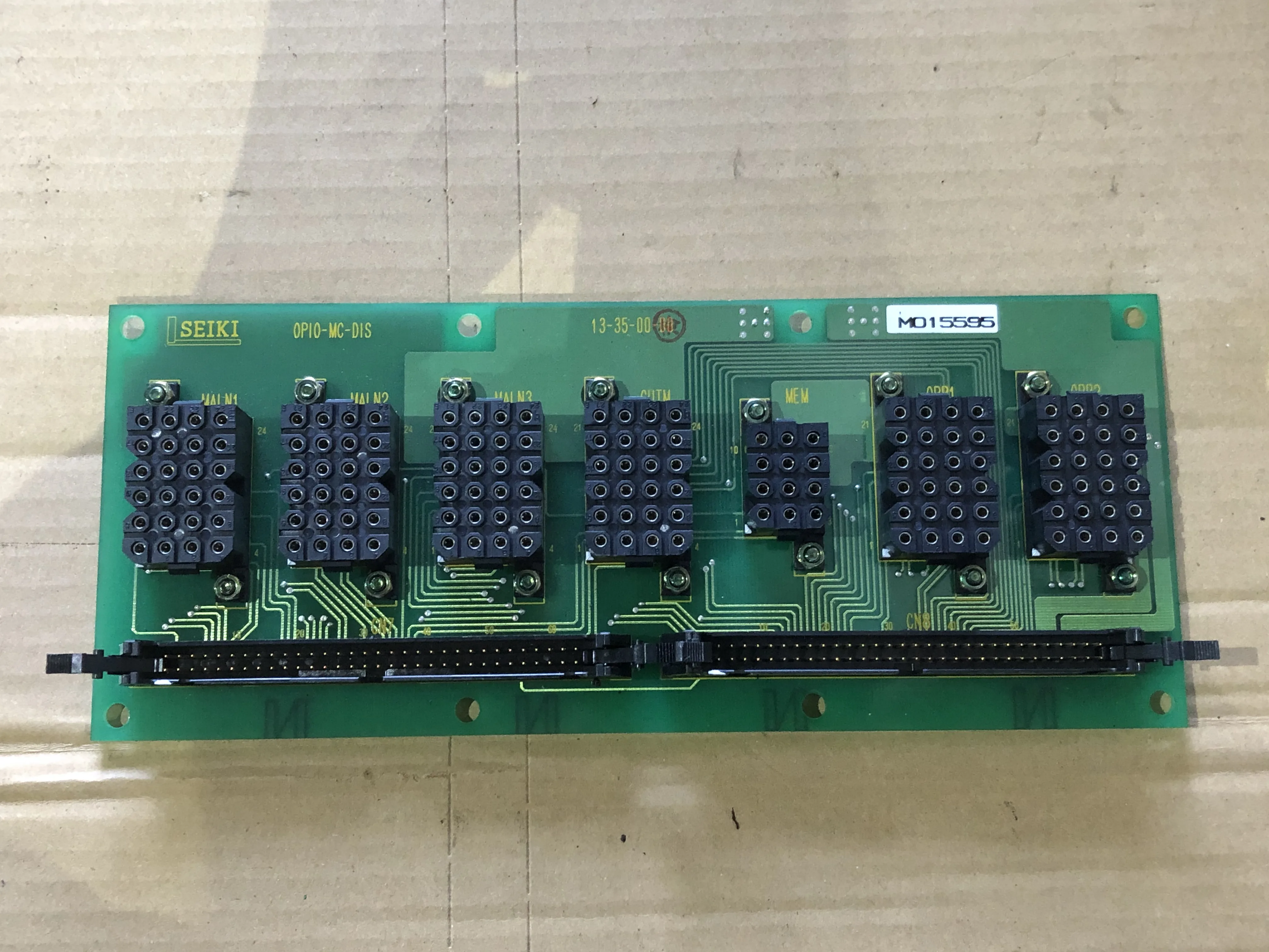 日立精機 コントロールボード OPIO-MC-DIS 13-35-00 / HITACHI SEKI｜森精機ハイテック Control Board OPIO-MC-DIS 13-35-00 TJ210464