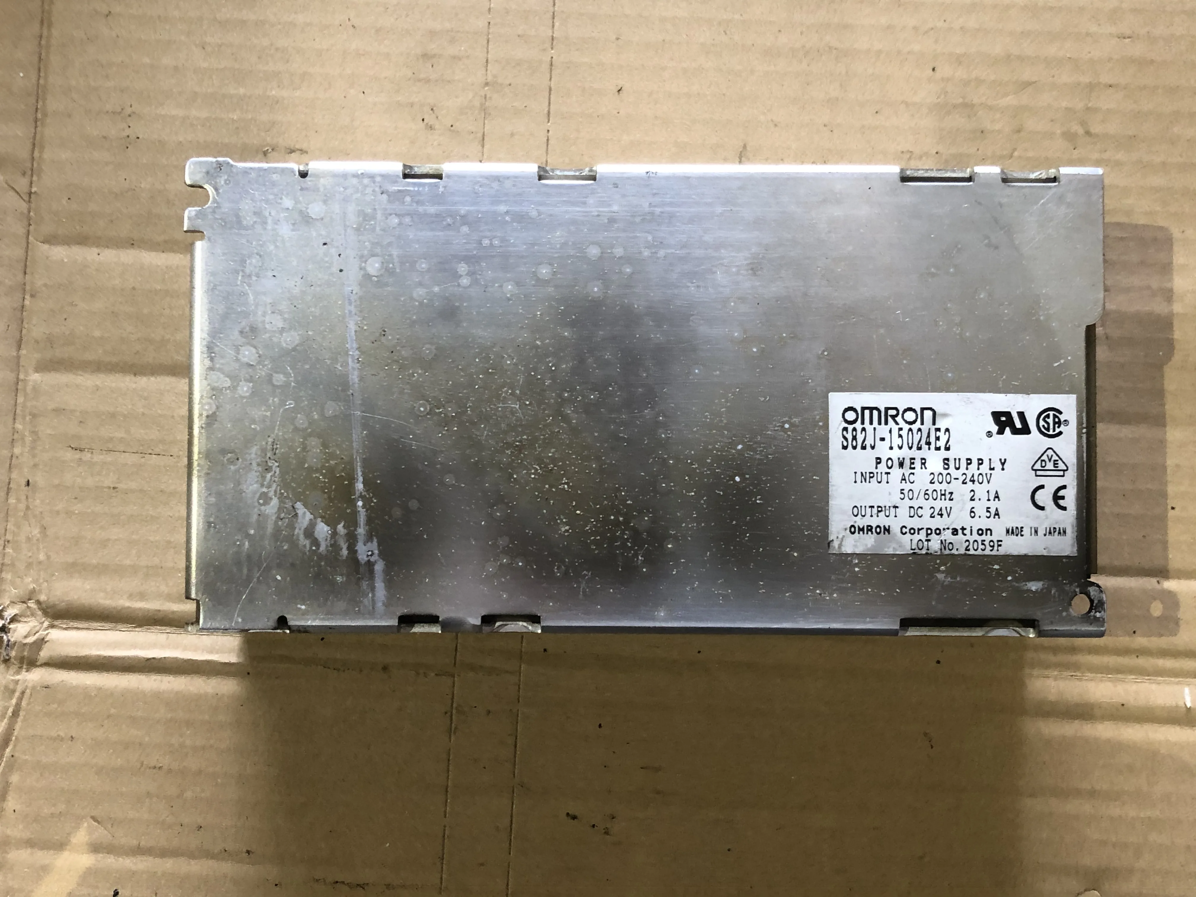 オムロン パワーサプライ S82J-15024E2 / OMRON Power Supply S82J-15024E2 TJ210467