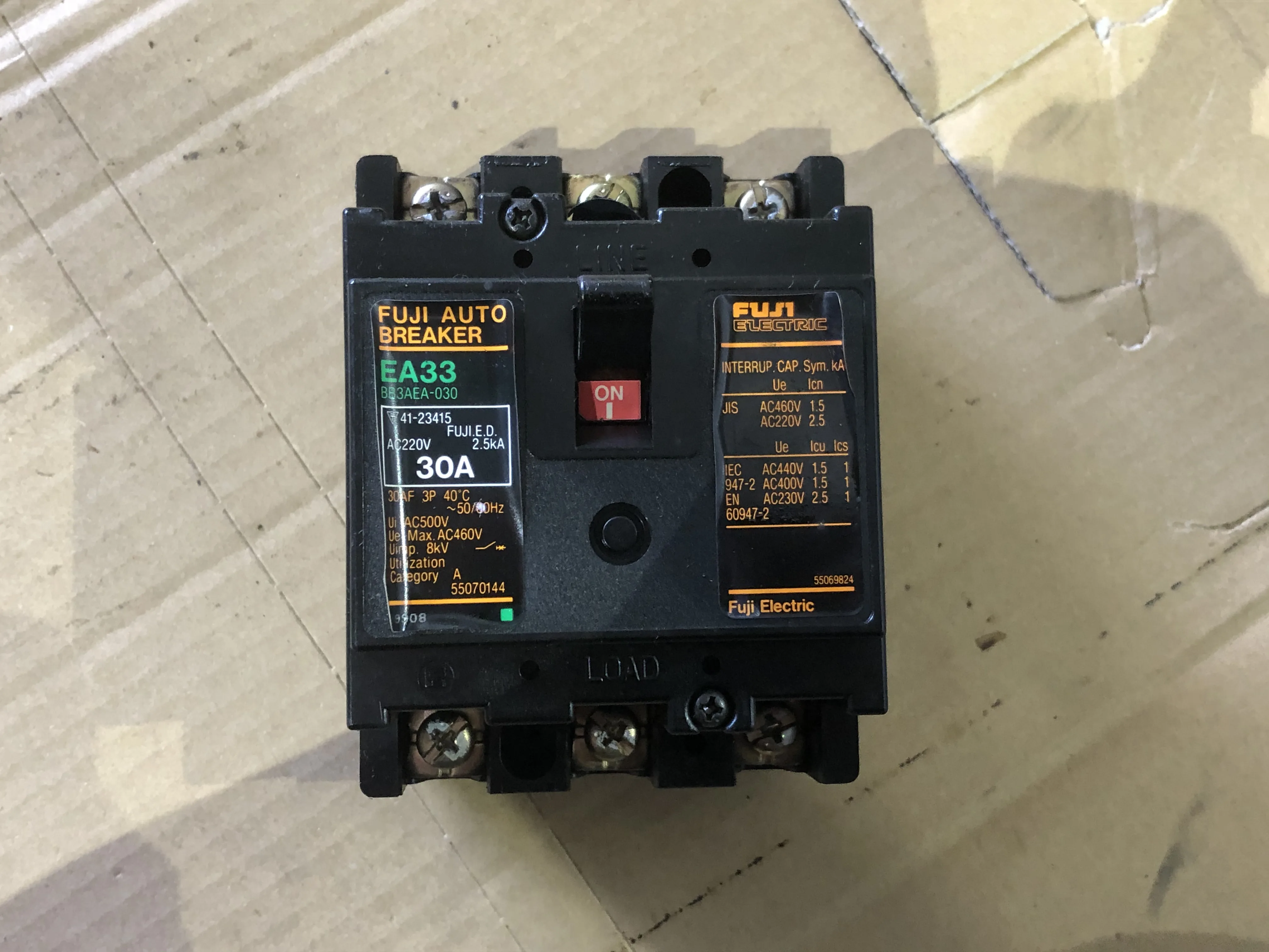 富士電機/富士電機製造 オートブレーカ EA33 / FUJI ELECTRIC (FE) Auto Breaker EA33 TJ210470