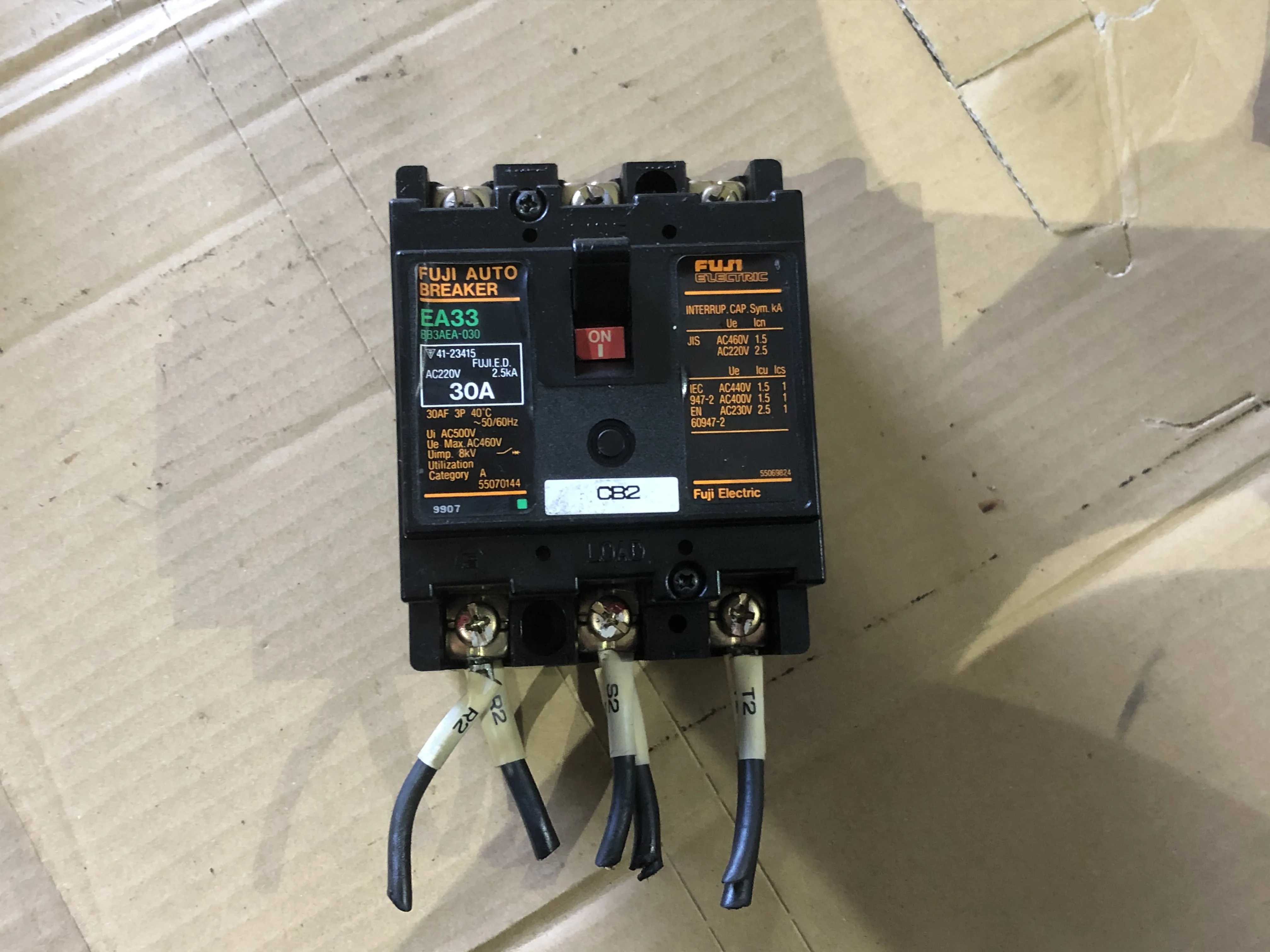 富士電機/富士電機製造 オートブレーカ EA33 / FUJI ELECTRIC (FE) Auto Breaker EA33 TJ210471