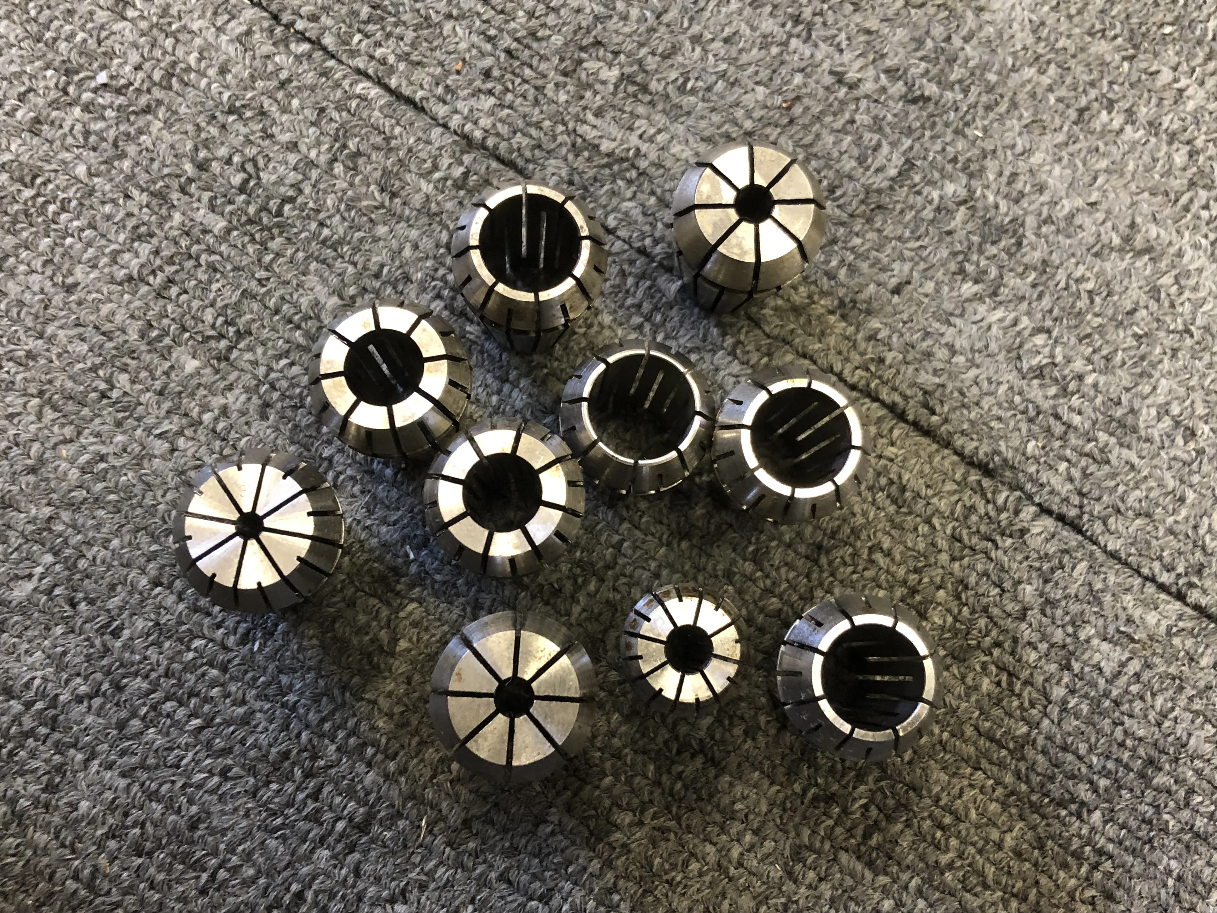 メーカー混在 スプリングコレット1山 10個 / MIX Spring Collet 1lot 10個 TJ210585