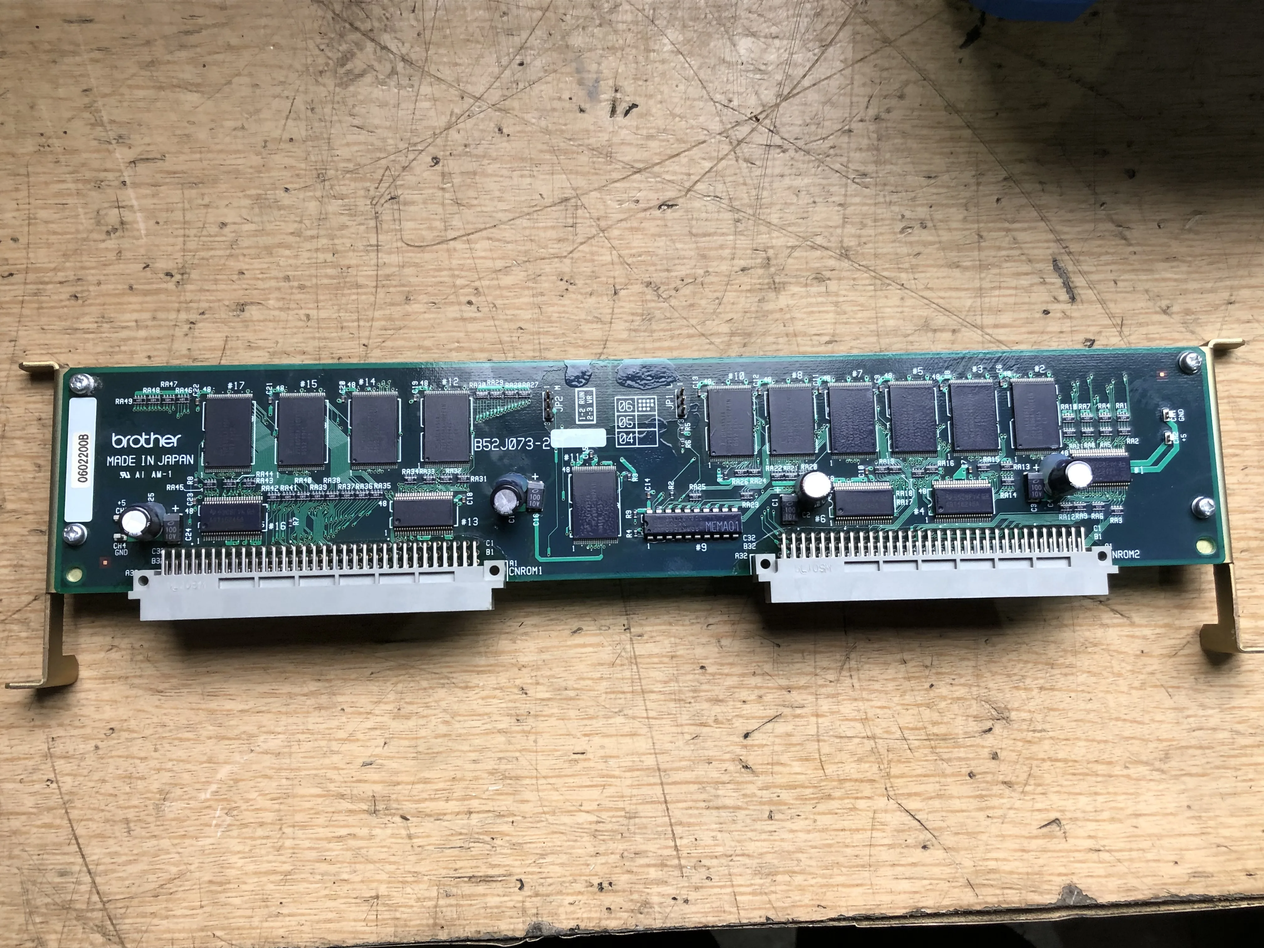 ブラザー工業 基板 B52J073-2 / BROTHER INDUSTRIES Control PCB B52J073-2 TJ210679