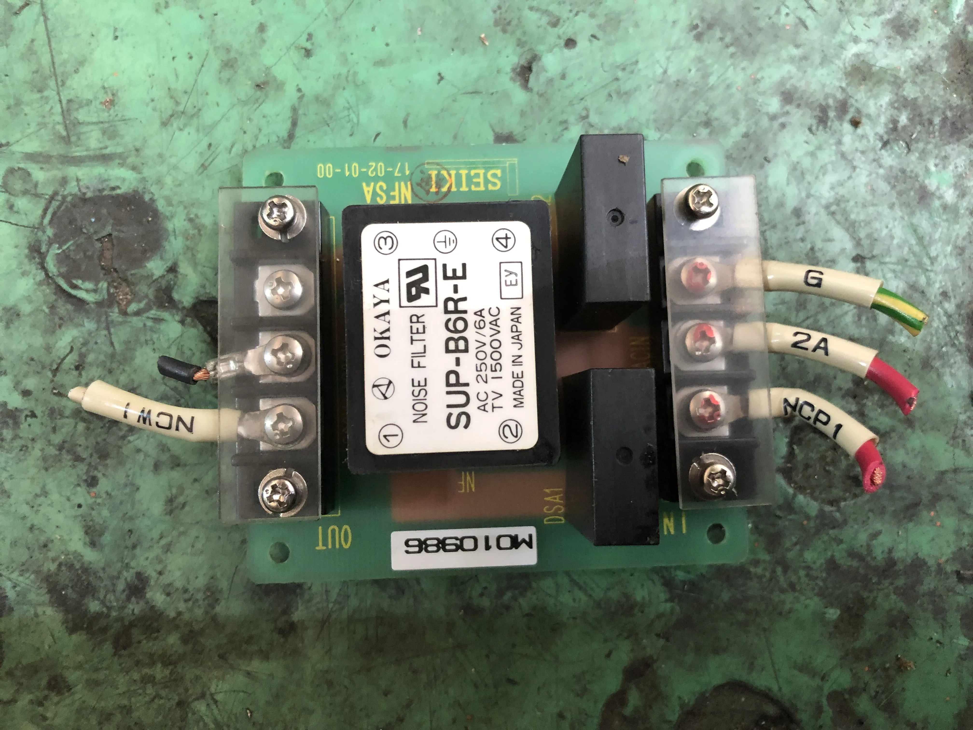 日立精機 基板 NFSA17-02-01-00 / HITACHI SEKI｜森精機ハイテック Control PCB NFSA17-02-01-00 TJ210698