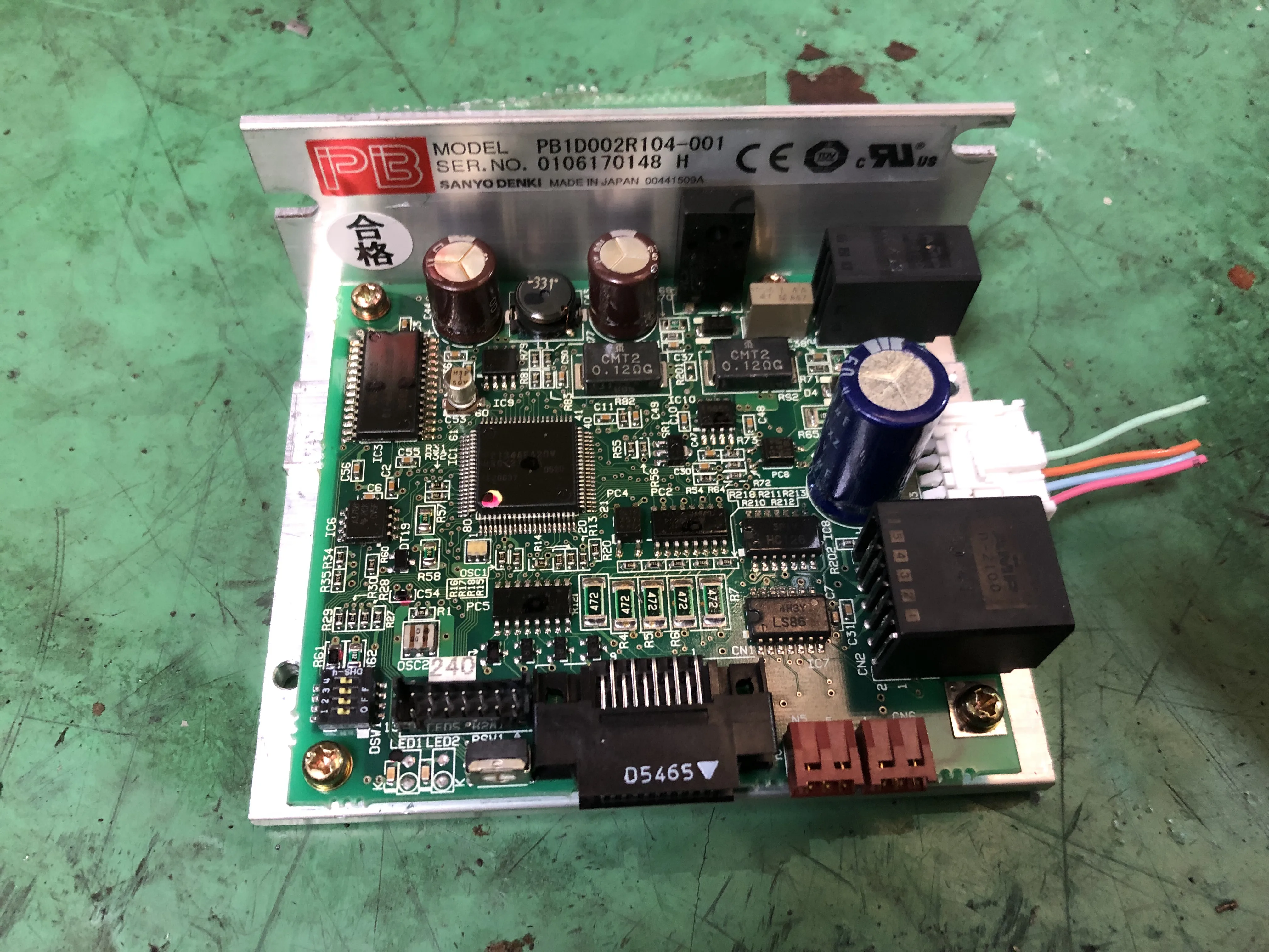 山洋電気 基板 PB1D002R104-001 / SANYO DENKI Control PCB PB1D002R104-001 TJ210716