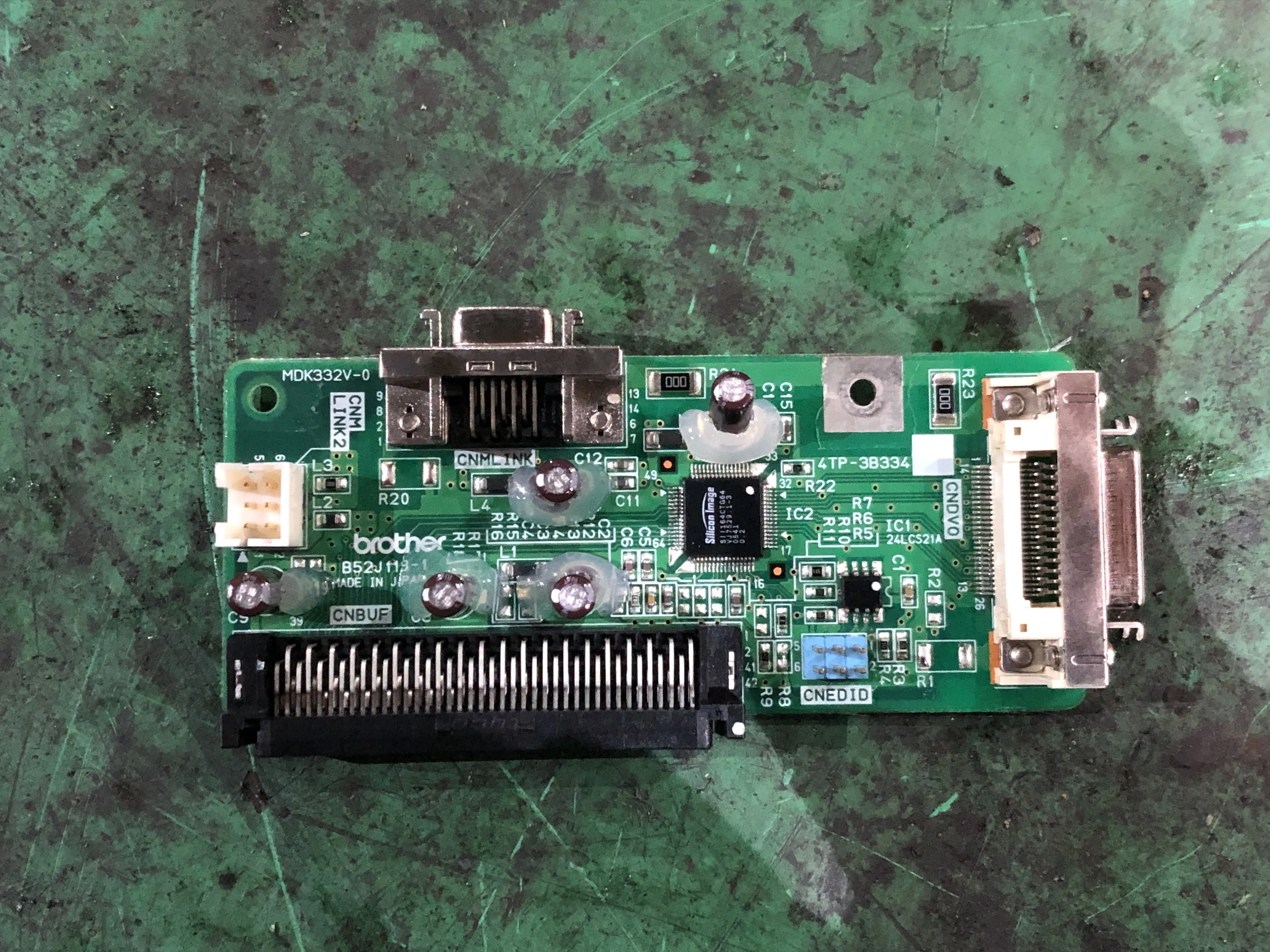 ブラザー工業 基板 B52J113-1 / BROTHER INDUSTRIES Control PCB B52J113-1 TJ210729