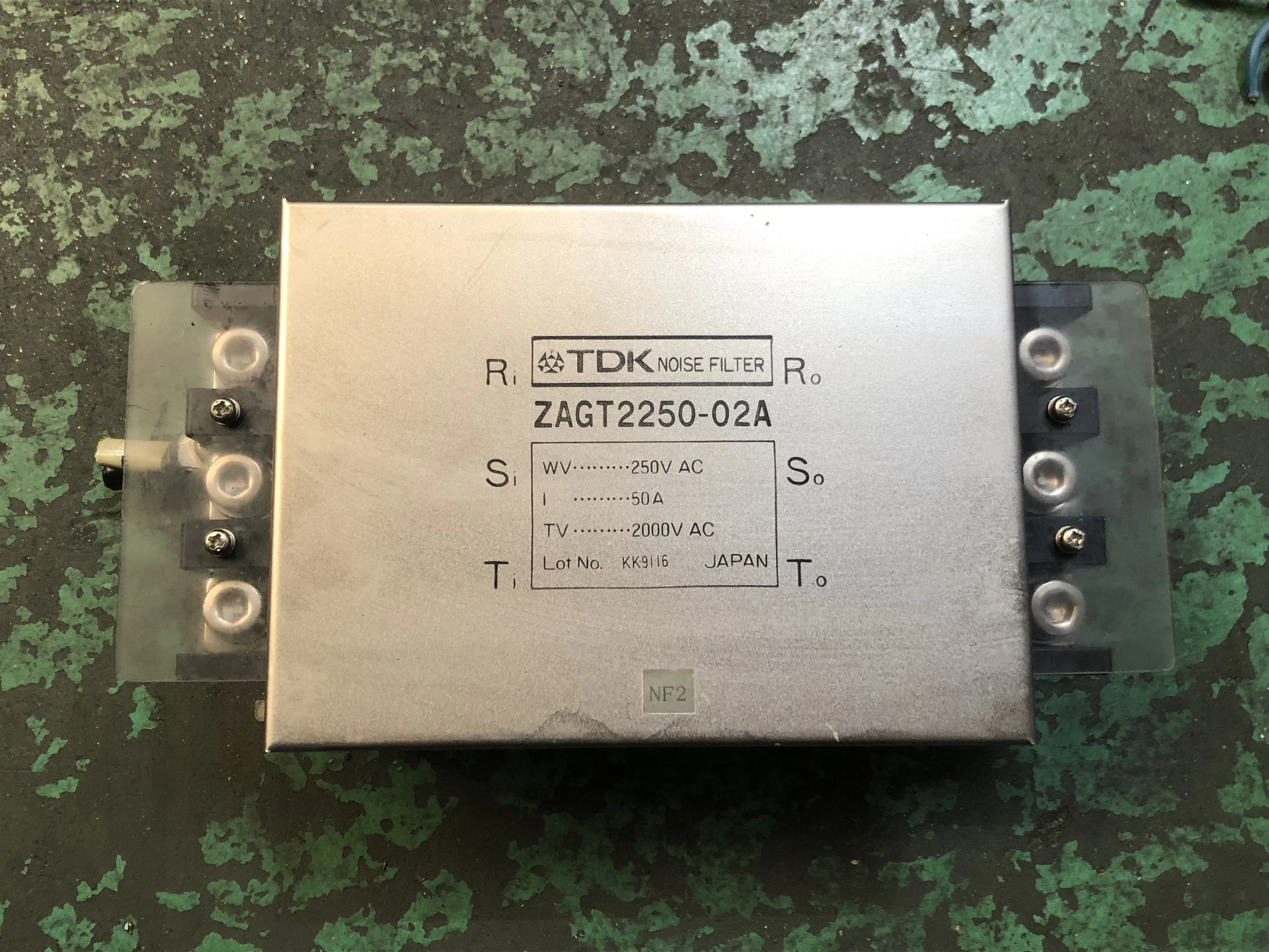 TDK ノイズフィルター ZAGT2250-02A / TDK Noise Filter ZAGT2250-02A TJ210801