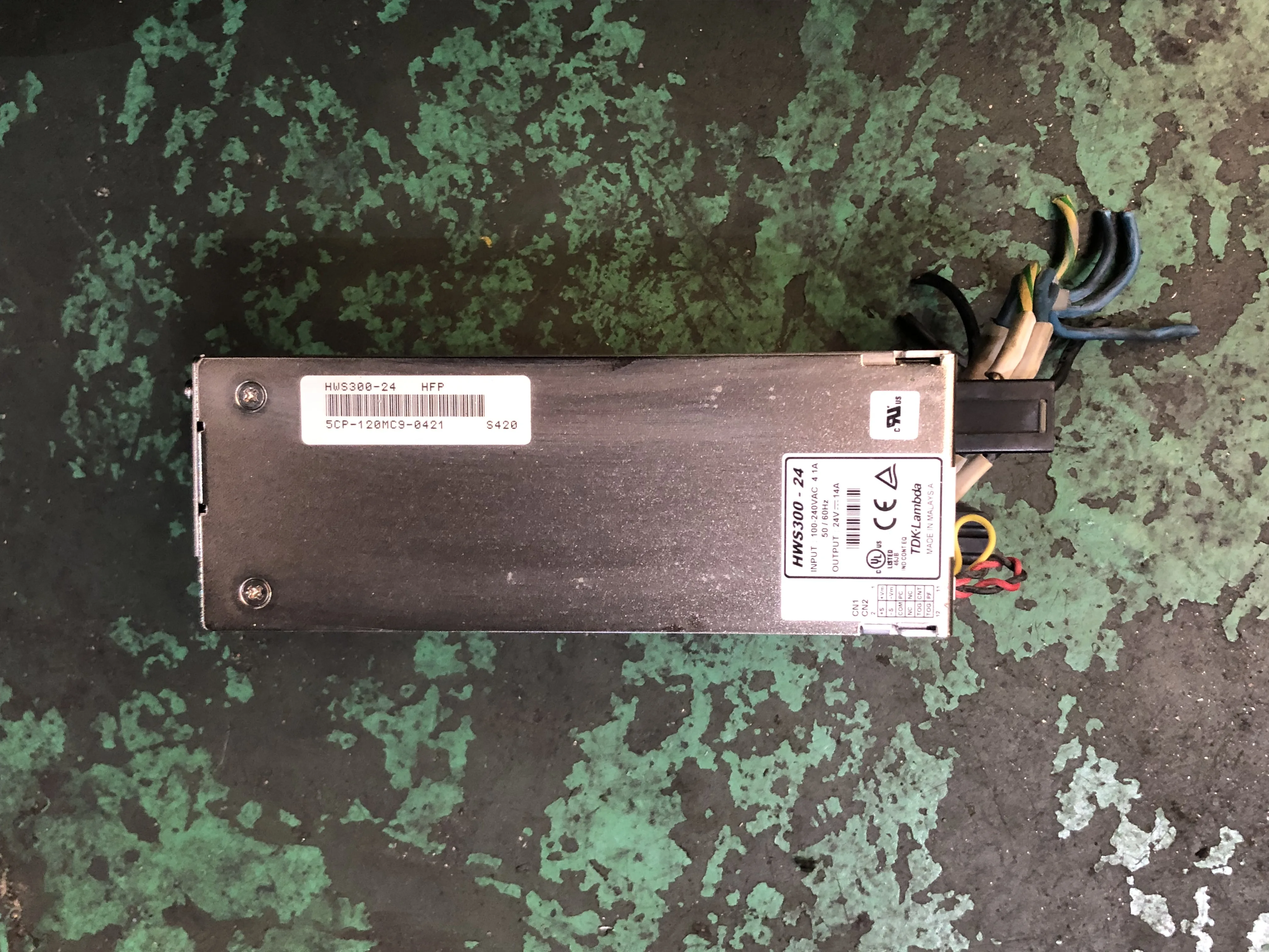 TDK AC入力電源（AC-DCコンバータ） HWS300-24 / TDK AC Input Power Supply HWS300-24 TJ210803