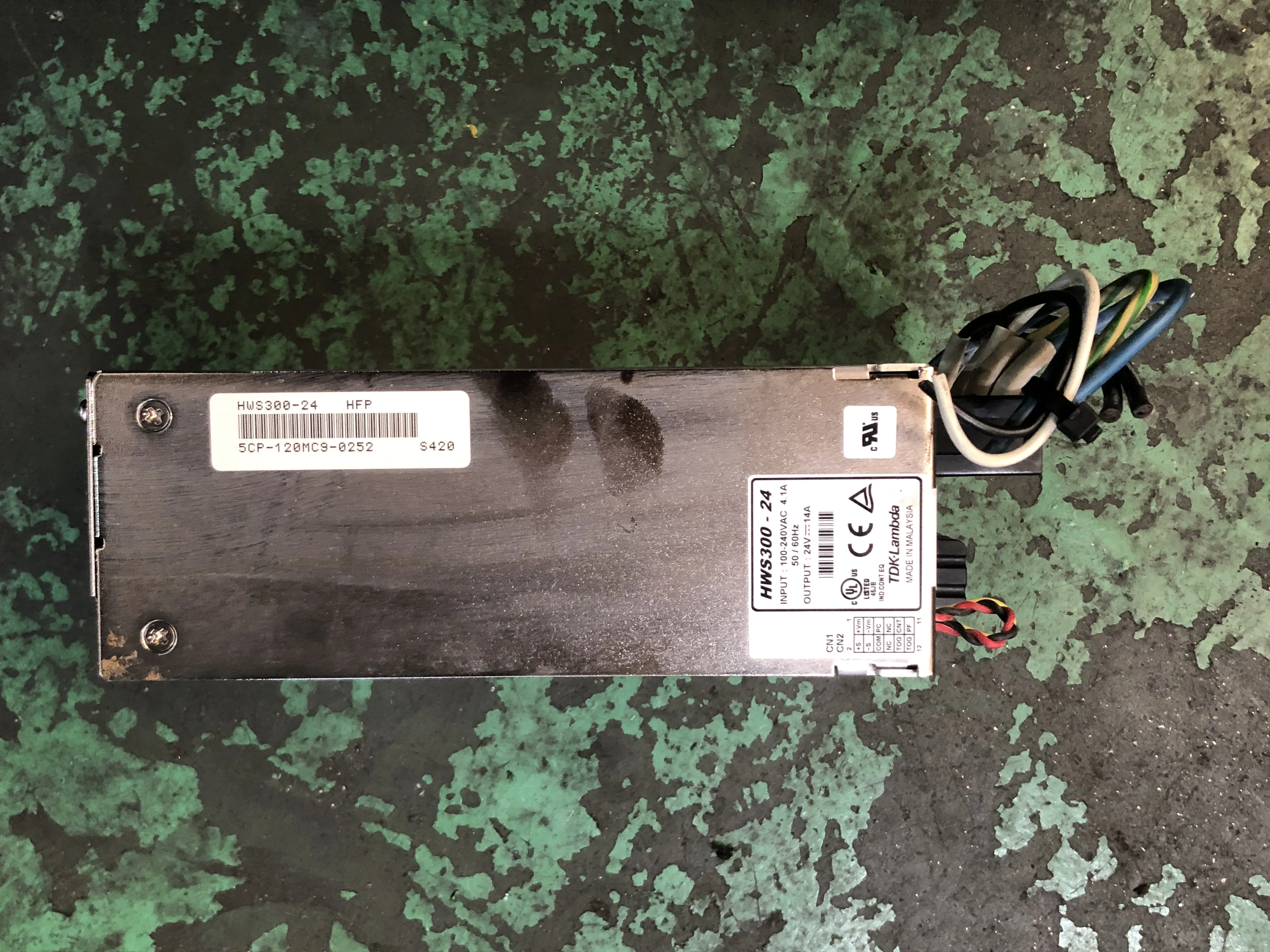 TDK AC入力電源（AC-DCコンバータ） HWS300-24 / TDK AC Input Power Supply HWS300-24 TJ210804
