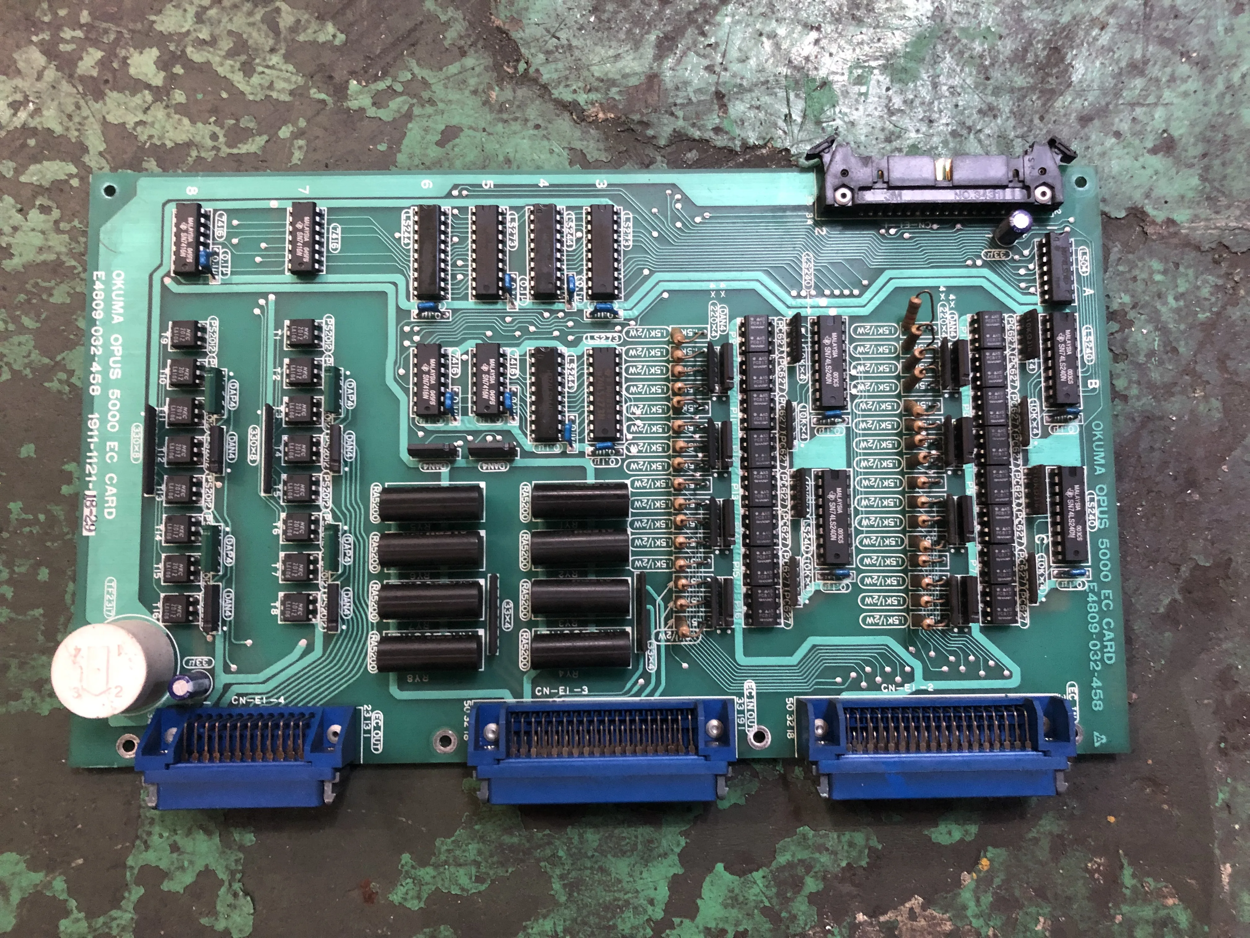 オークマ 基板 E4809-032-458 / OKUMA Control PCB E4809-032-458 TJ210816