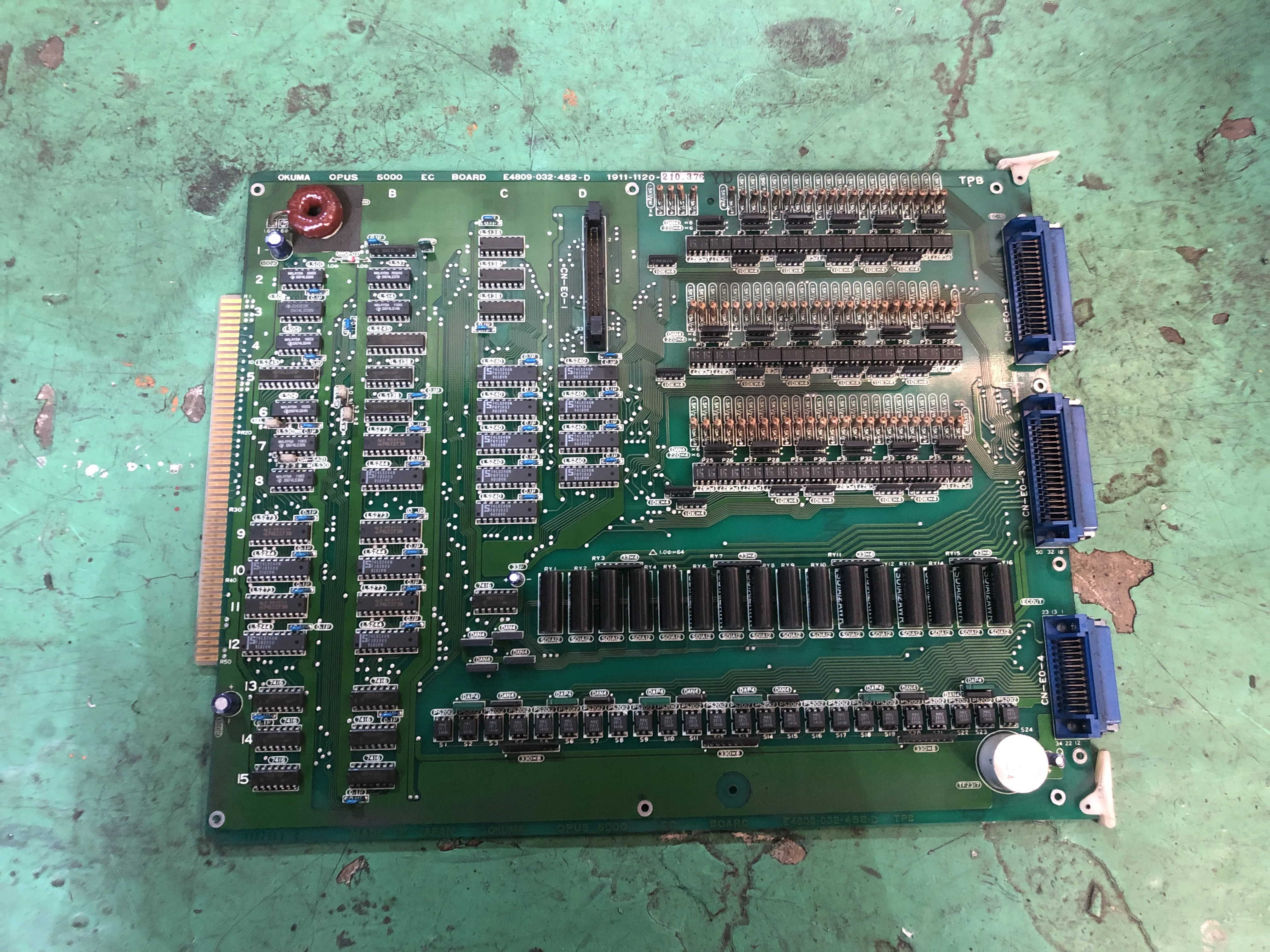オークマ 基板 OPUS5000 E4809-436-034D / OKUMA Control PCB OPUS5000 E4809-436-034D TJ210828