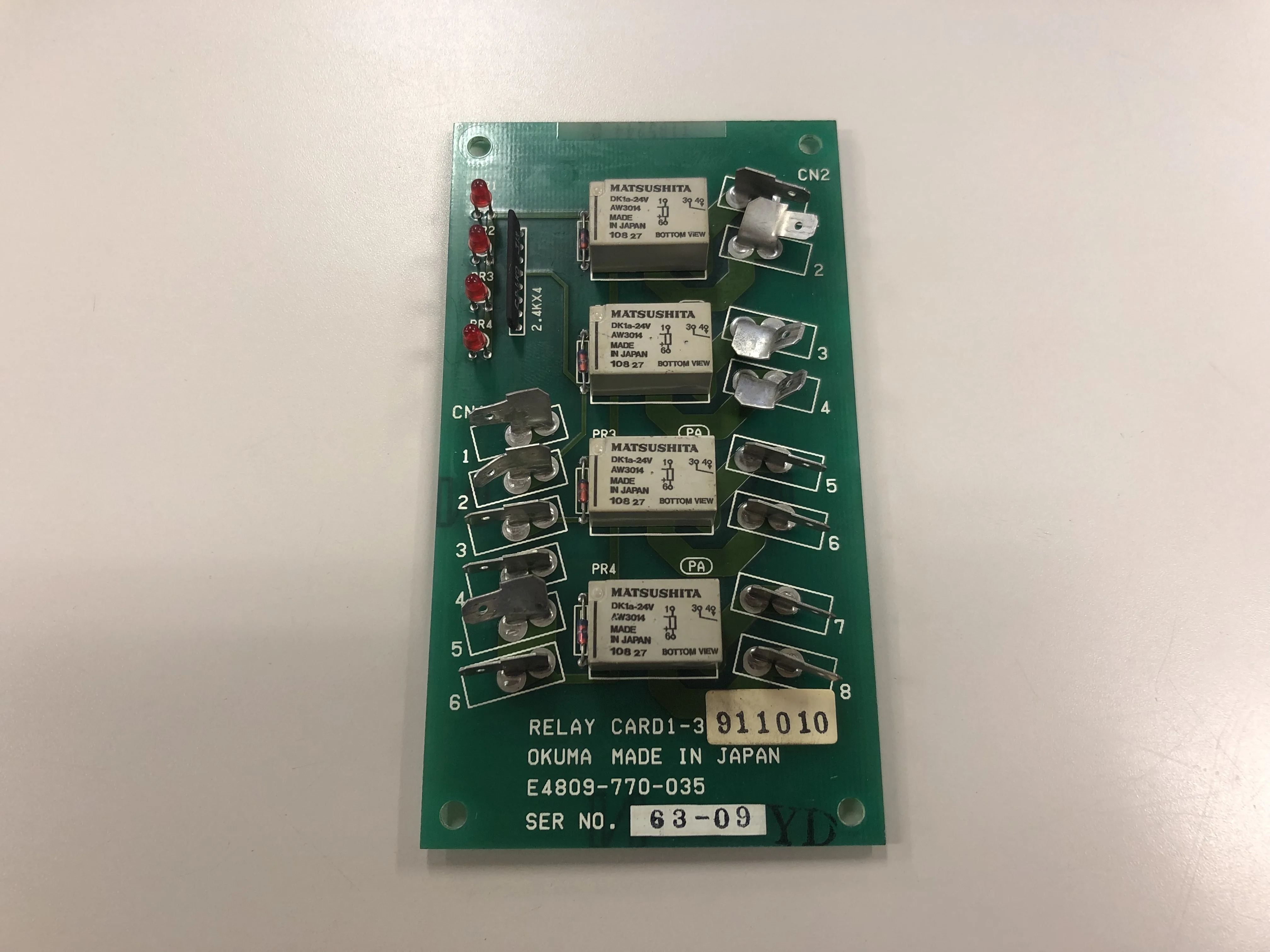 オークマ リレーカード RELAY CARD E4809-770-035 / OKUMA Relay Card E4809-770-035 TJ210831