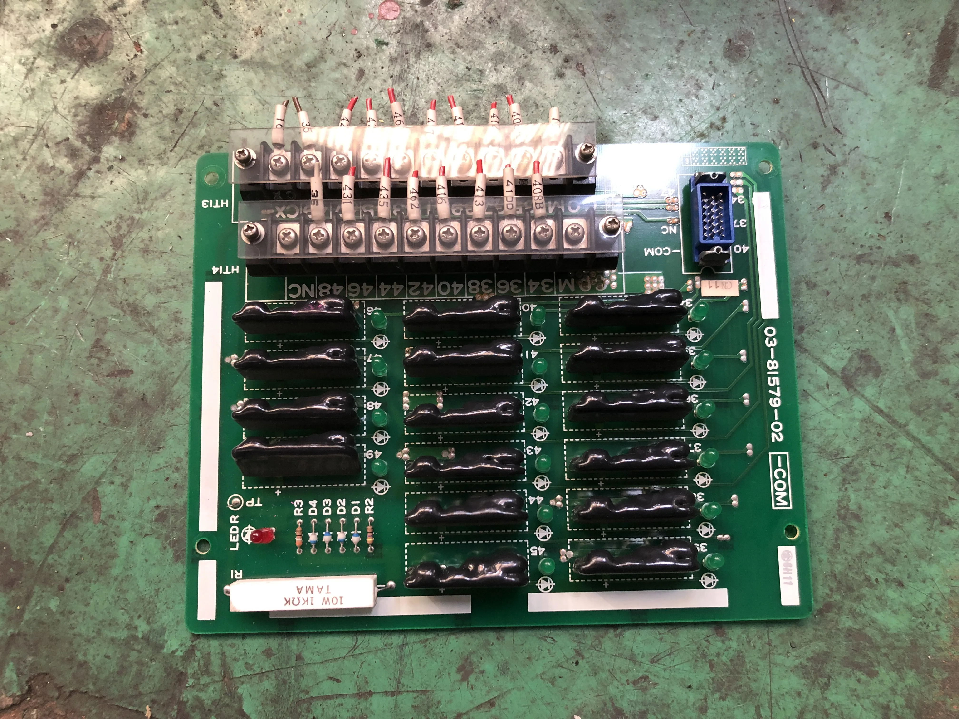ヤマザキマザック 基板Circuit Board 03-81579-02-COM / YAMAZAKI MAZAK Control PCB 03-81579-02-COM TJ210922