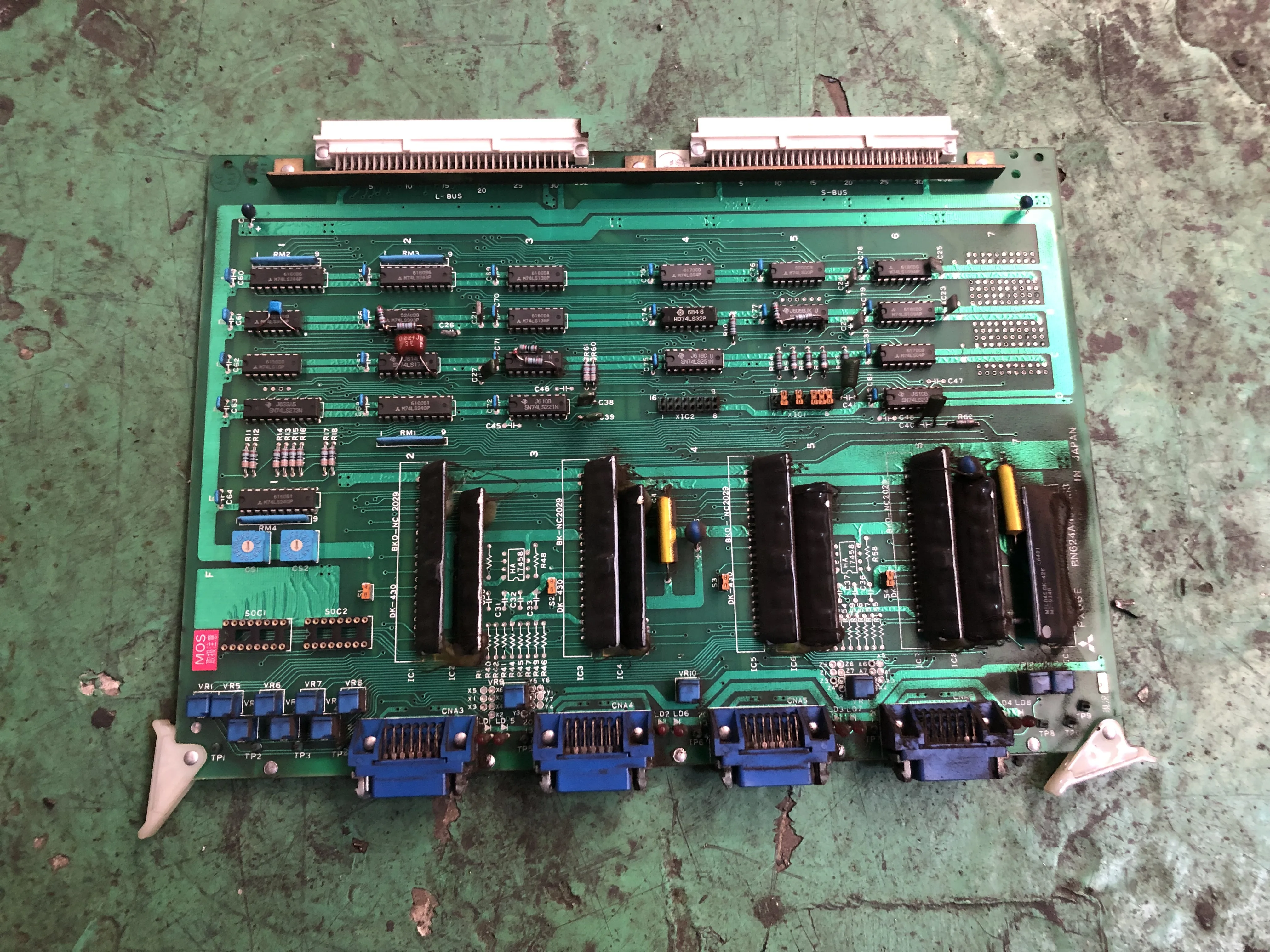 三菱マテリアル 基板Circuit Board FX06E(BN624A490G53) / MITSUBISHI MATERIALS Control PCB FX06E(BN624A490G53) TJ210929
