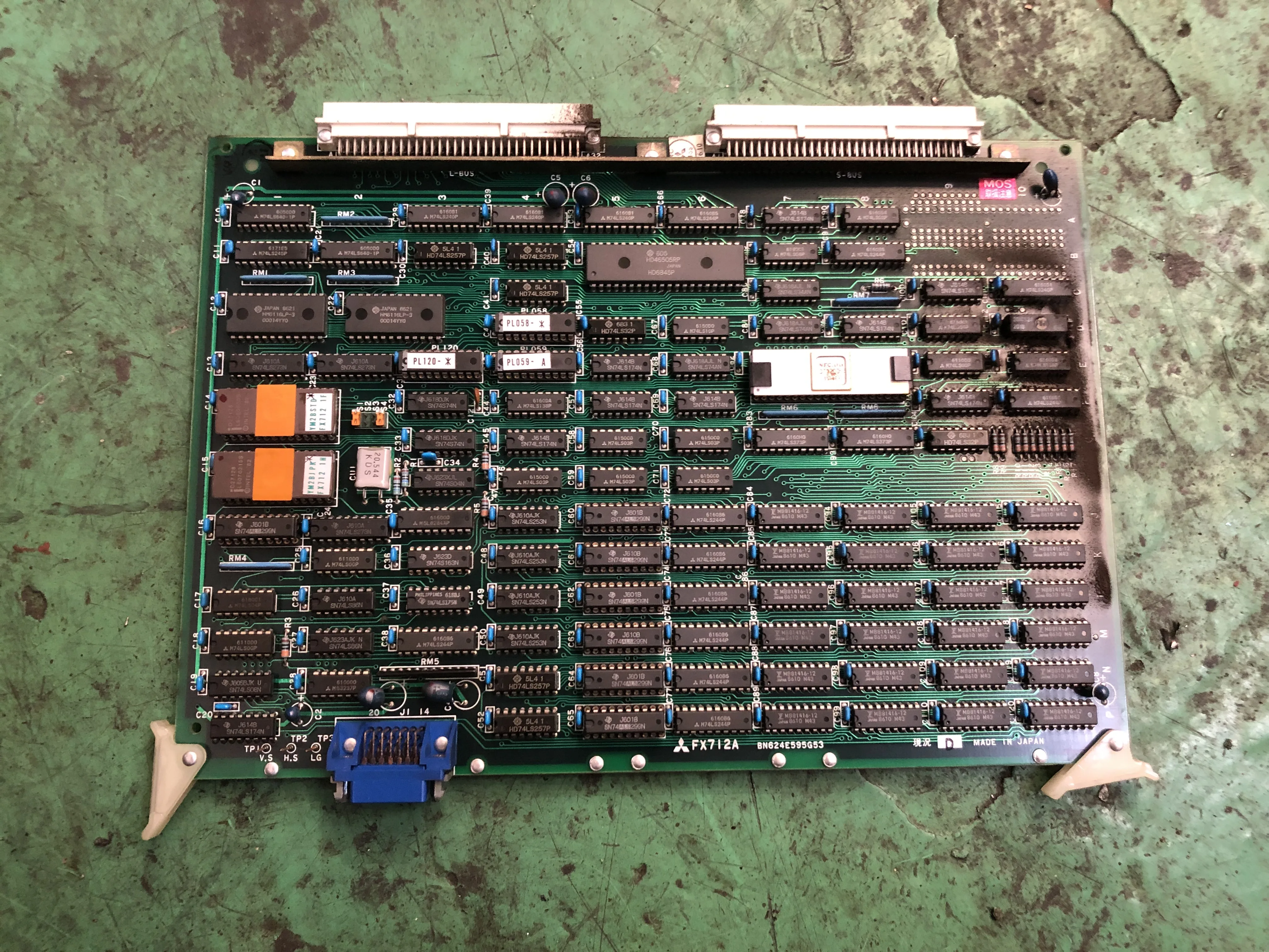 三菱マテリアル 基板 FX712A（BN624E595G53） / MITSUBISHI MATERIALS Control PCB FX712A（BN624E595G53） TJ210931