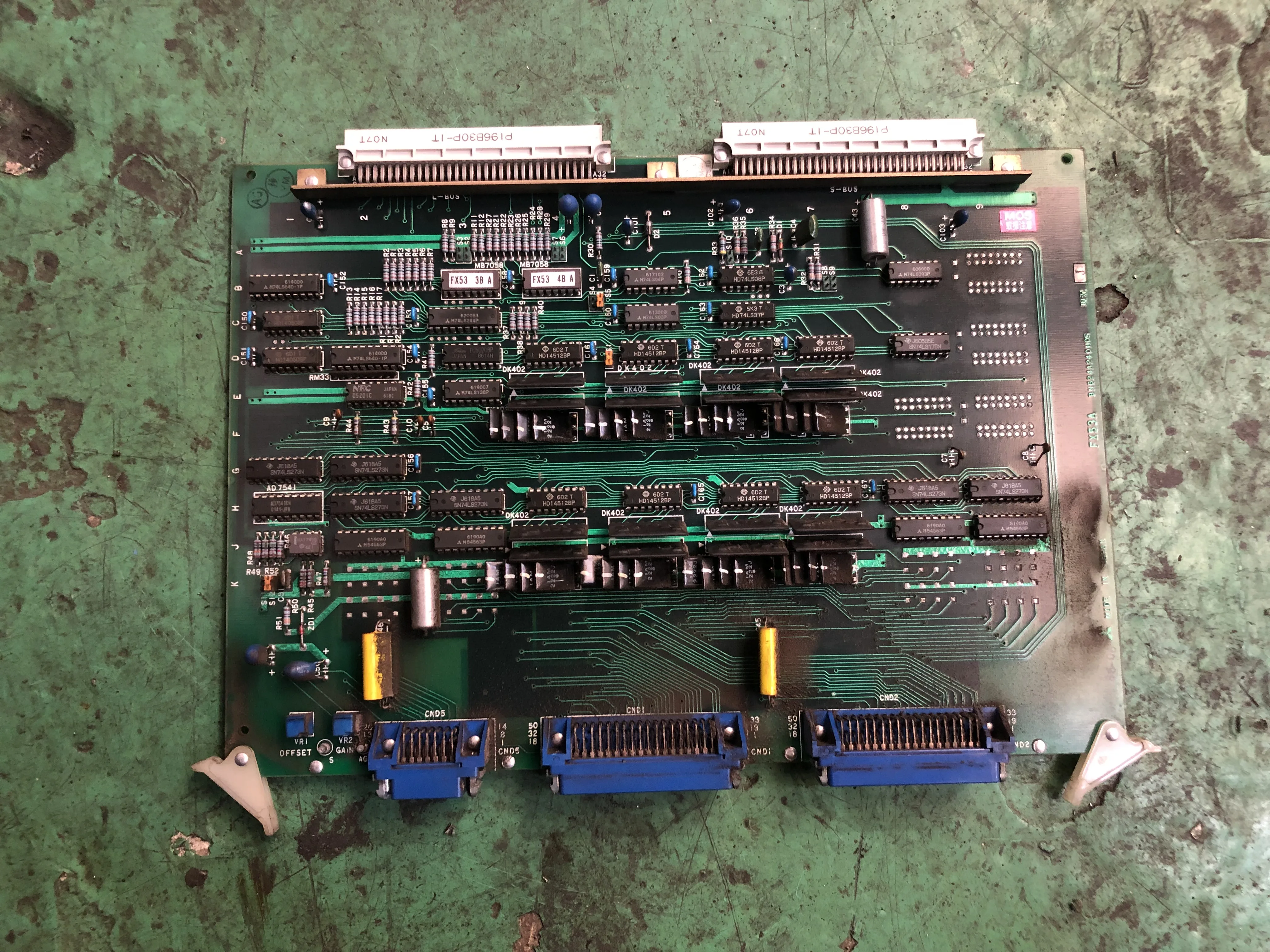 三菱マテリアル 基板 FX53A（BN624A240H05） / MITSUBISHI MATERIALS Control PCB FX53A（BN624A240H05） TJ210933