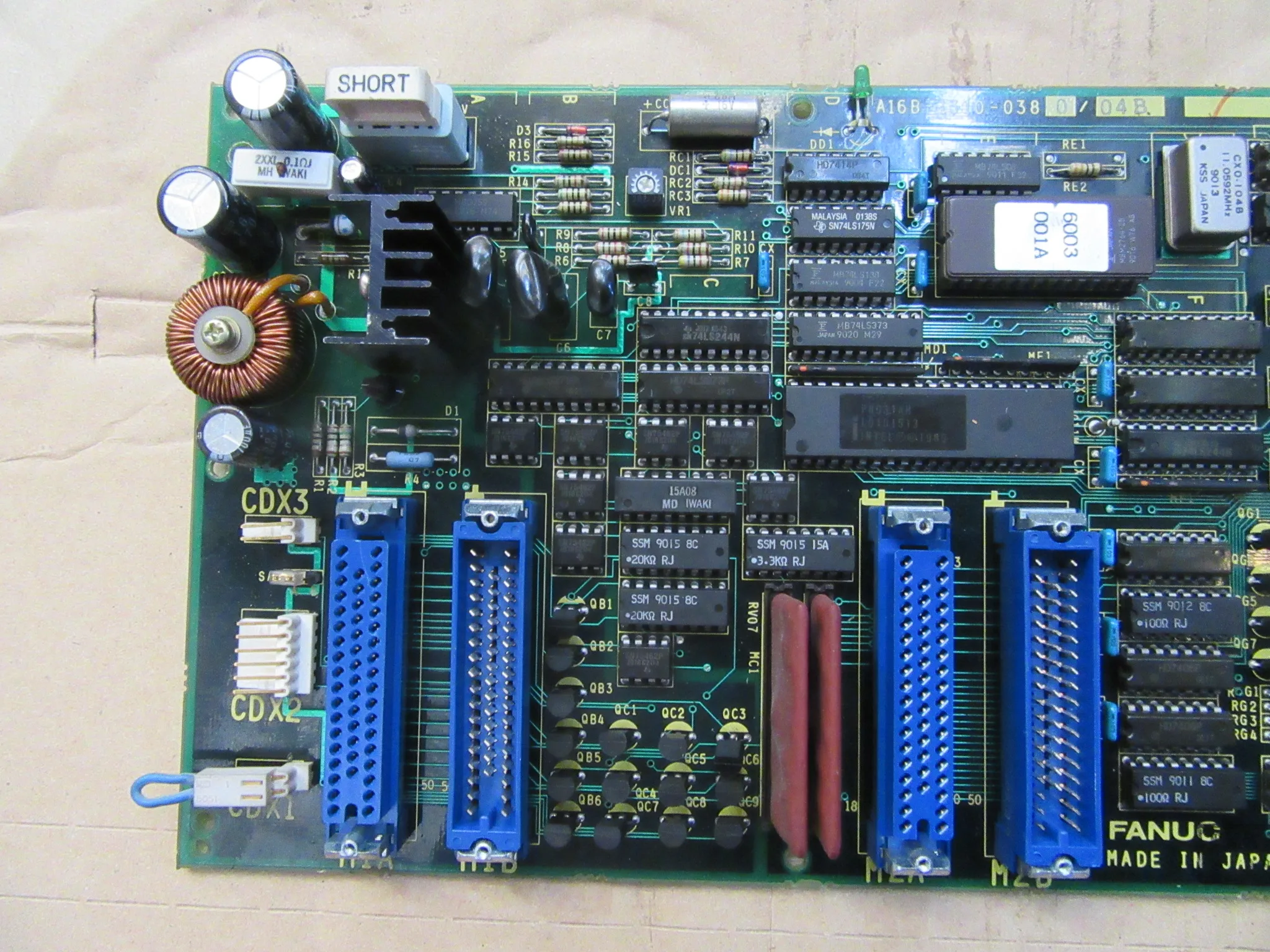 ファナック 基板 A16B-1310-0380-04B / FANUC Control PCB A16B-1310-0380-04B TJ210949