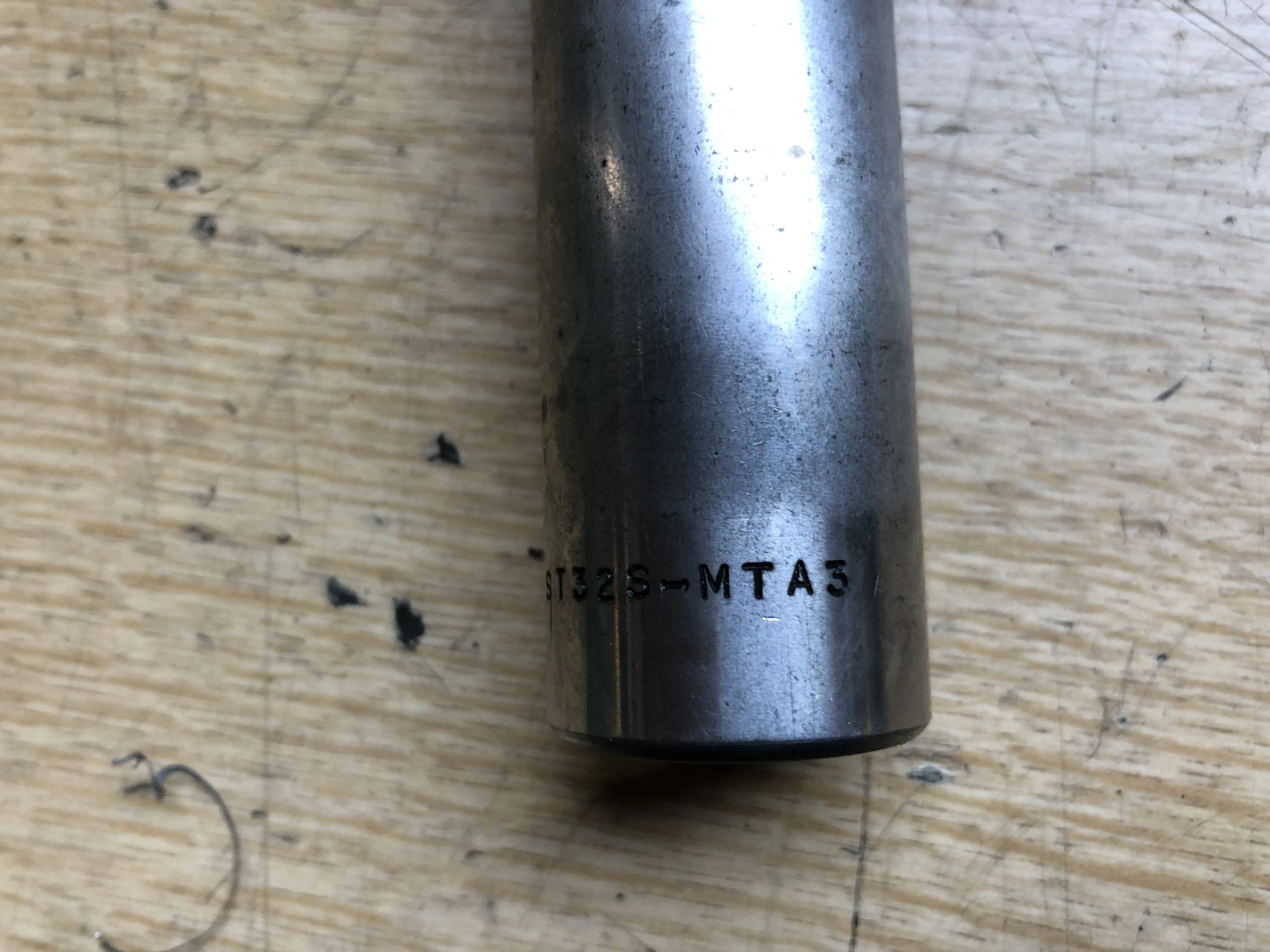 MST/溝口鉄工所 モールステーパスリーブ ST32S-MTA3 / MST CORPORATION ST32 Morse Taper Holder ST32S-MTA3 TJ210974