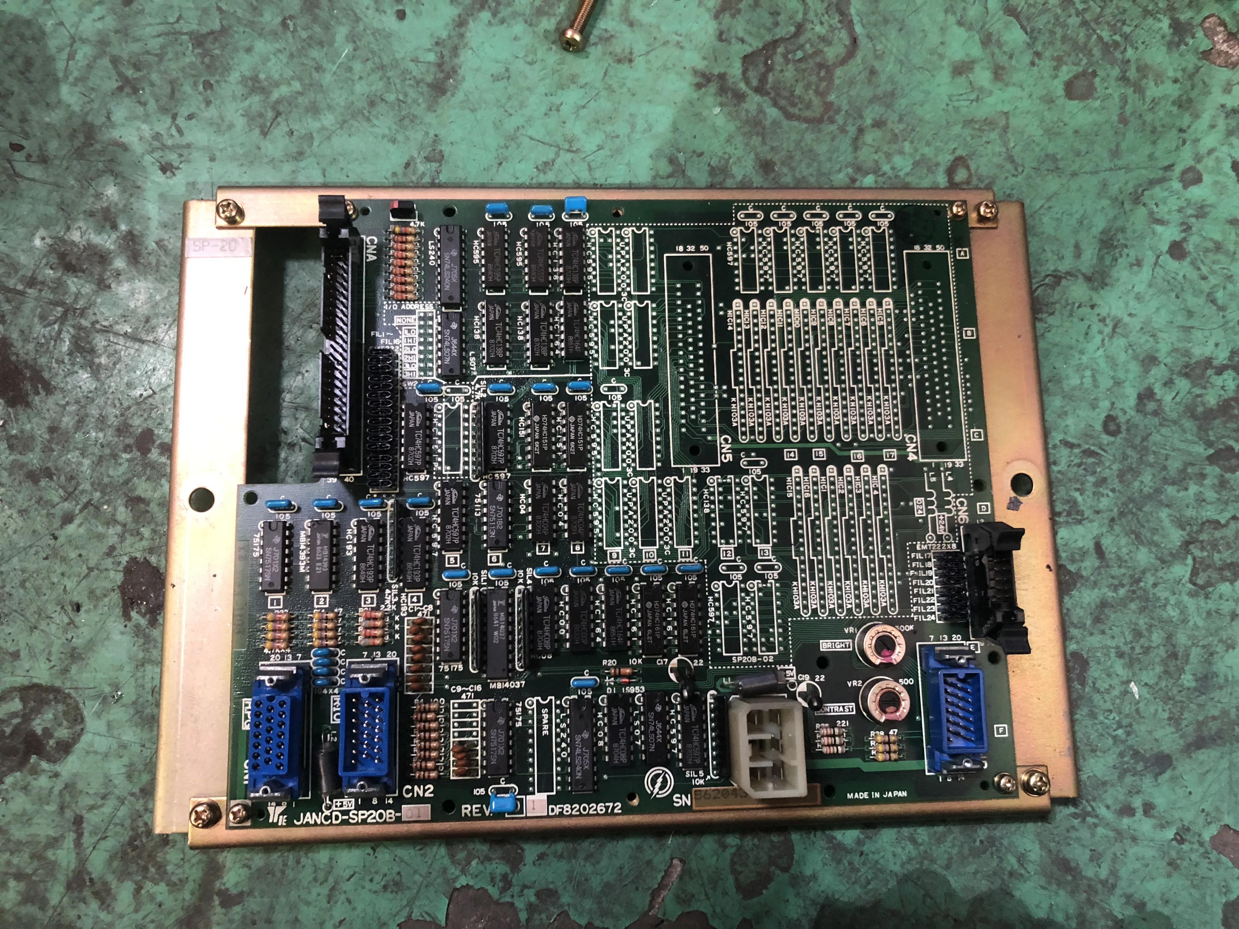 基板 JANCD-SP20B-01 / Control PCB JANCD-SP20B-01 TJ220024