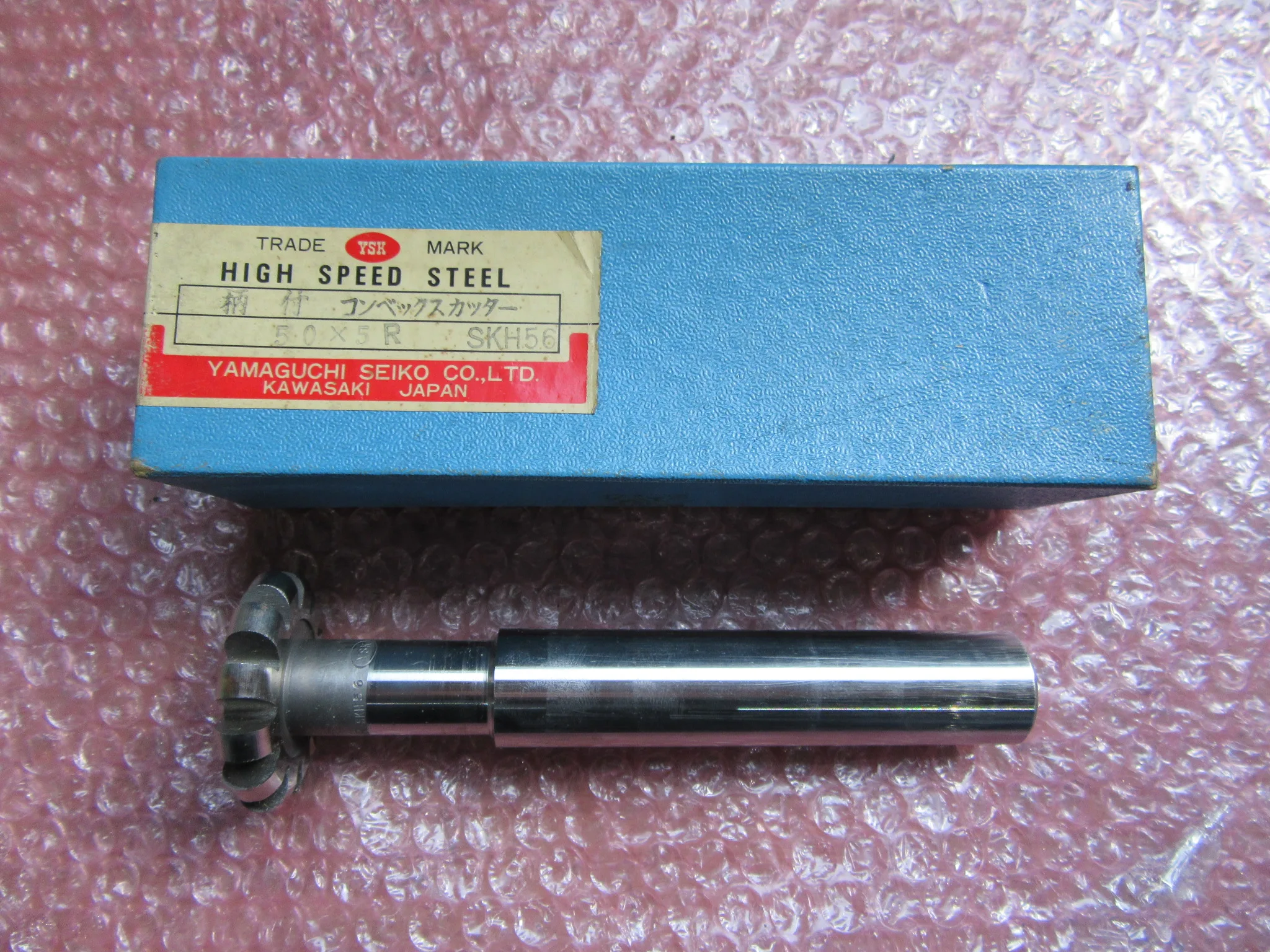 ヤマグチ精工 YSK 柄付・コンベックスカッター 50X5R(SKH56) / YAMAGUCHI SEIKO Shank-type Convex Cutter 50X5R(SKH56) TJ220338