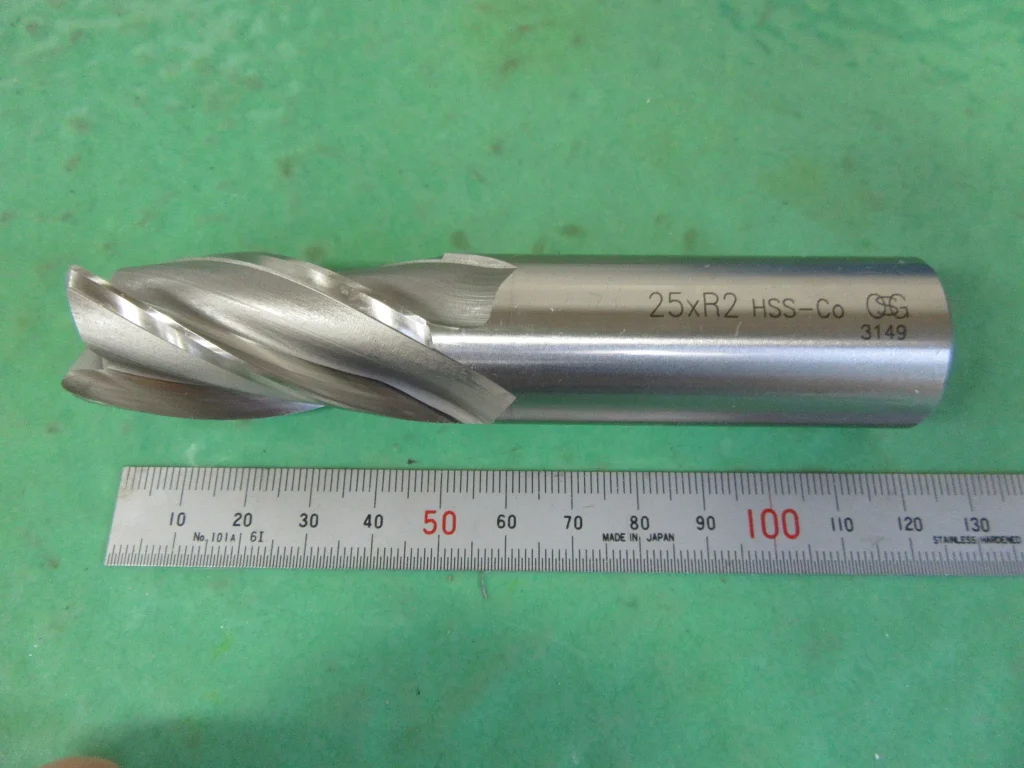 OSG/オーエスジー 4刃エンドミル CR-EMS 25xR2 / OSG 4-Flute Square End Mill CR-EMS 25xR2 TJ220342