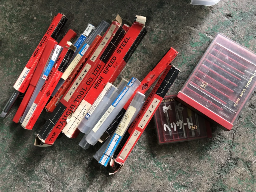 メーカー混在 ハンドリーマ1山 / MIX Hand Reamer 1Lot TJ220461