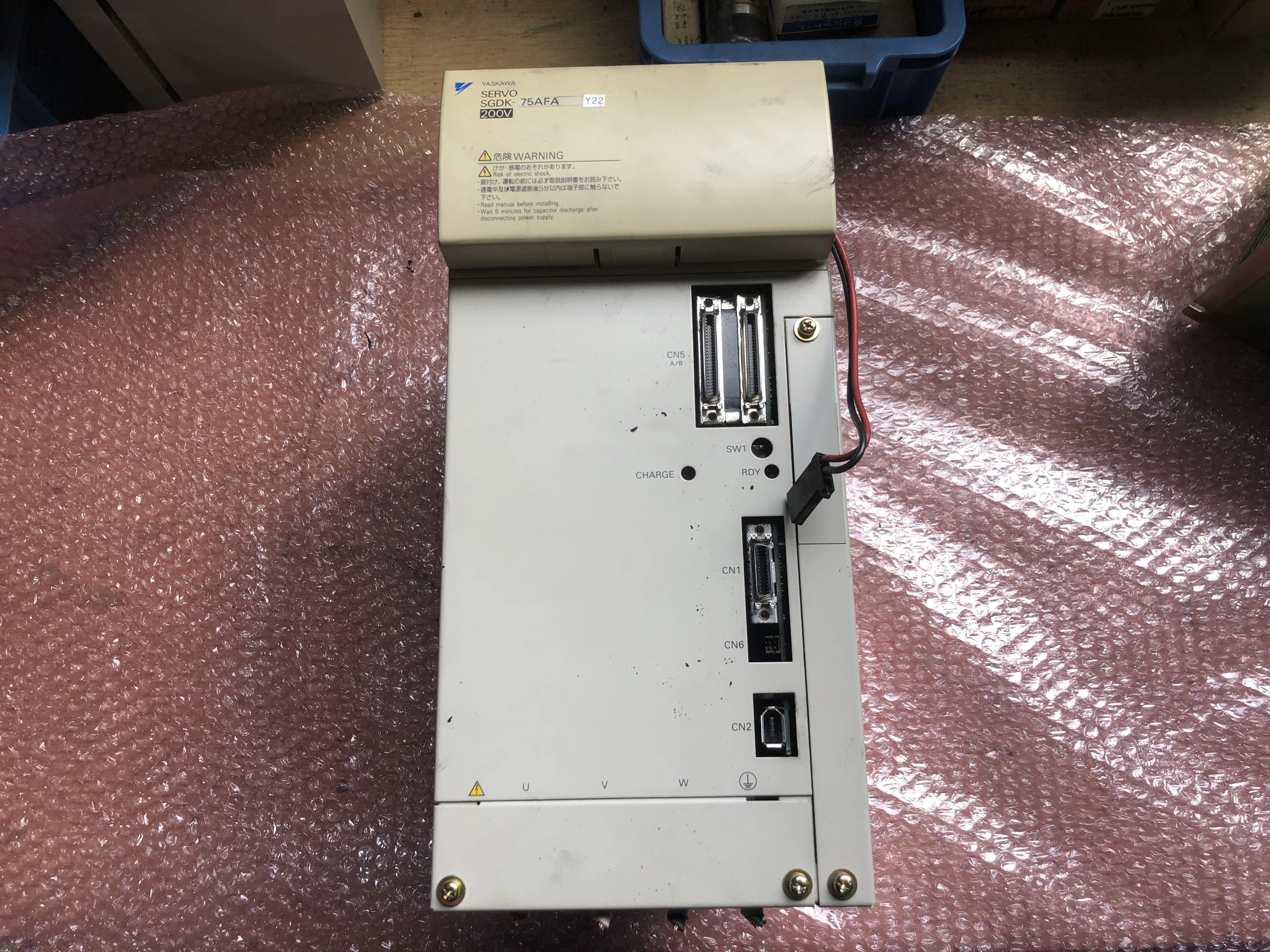 安川電機 ACサーボモーター SERVO-SGDK-75FA-Y22 / YASKAWA ELECTRIC AC Servo Motor SERVO-SGDK-75FA-Y22 TJ220518