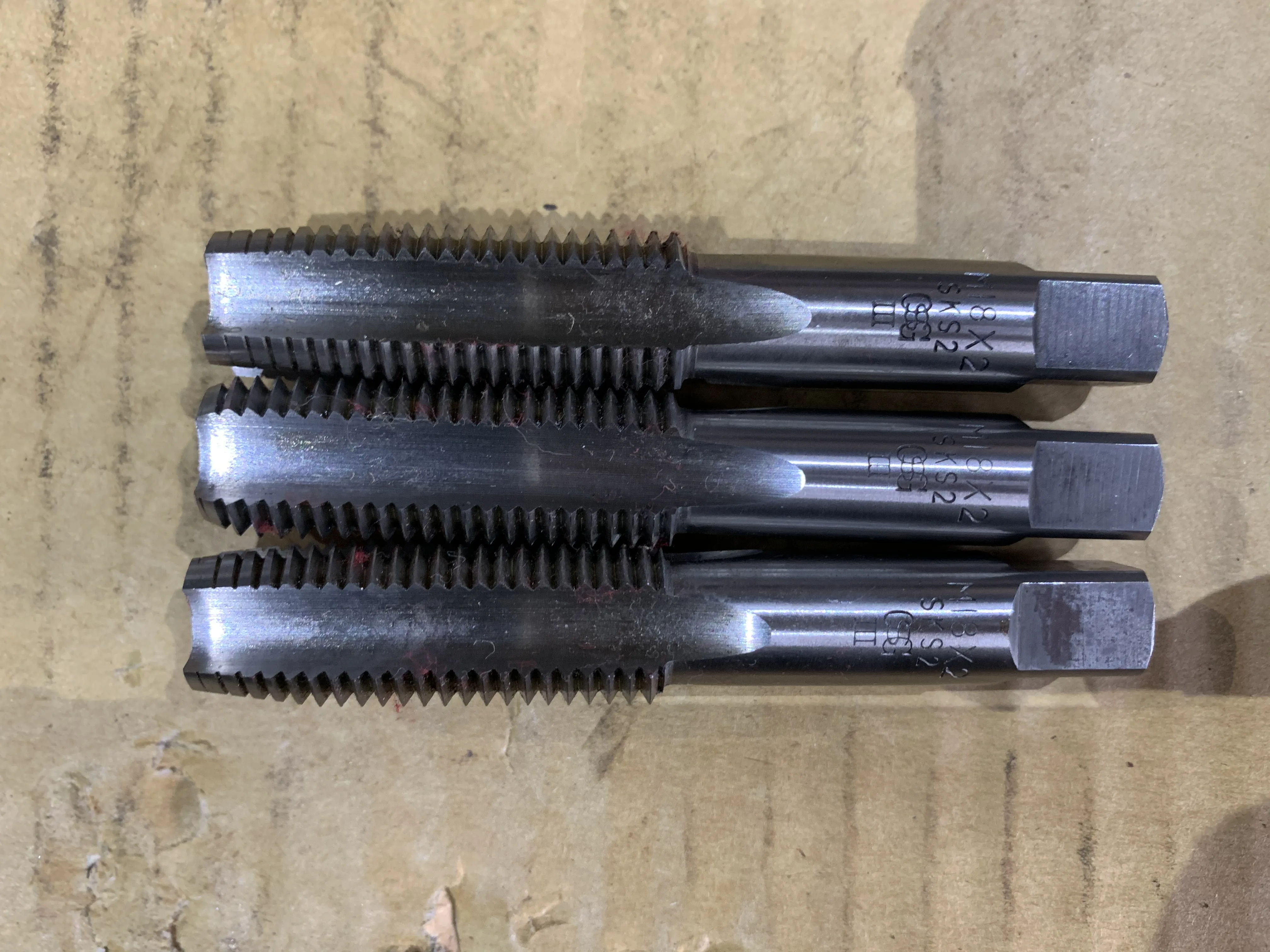OSG/オーエスジー タップ M18x2 SKS2 / OSG Hand Tap M18x2 SKS2 TJ220594